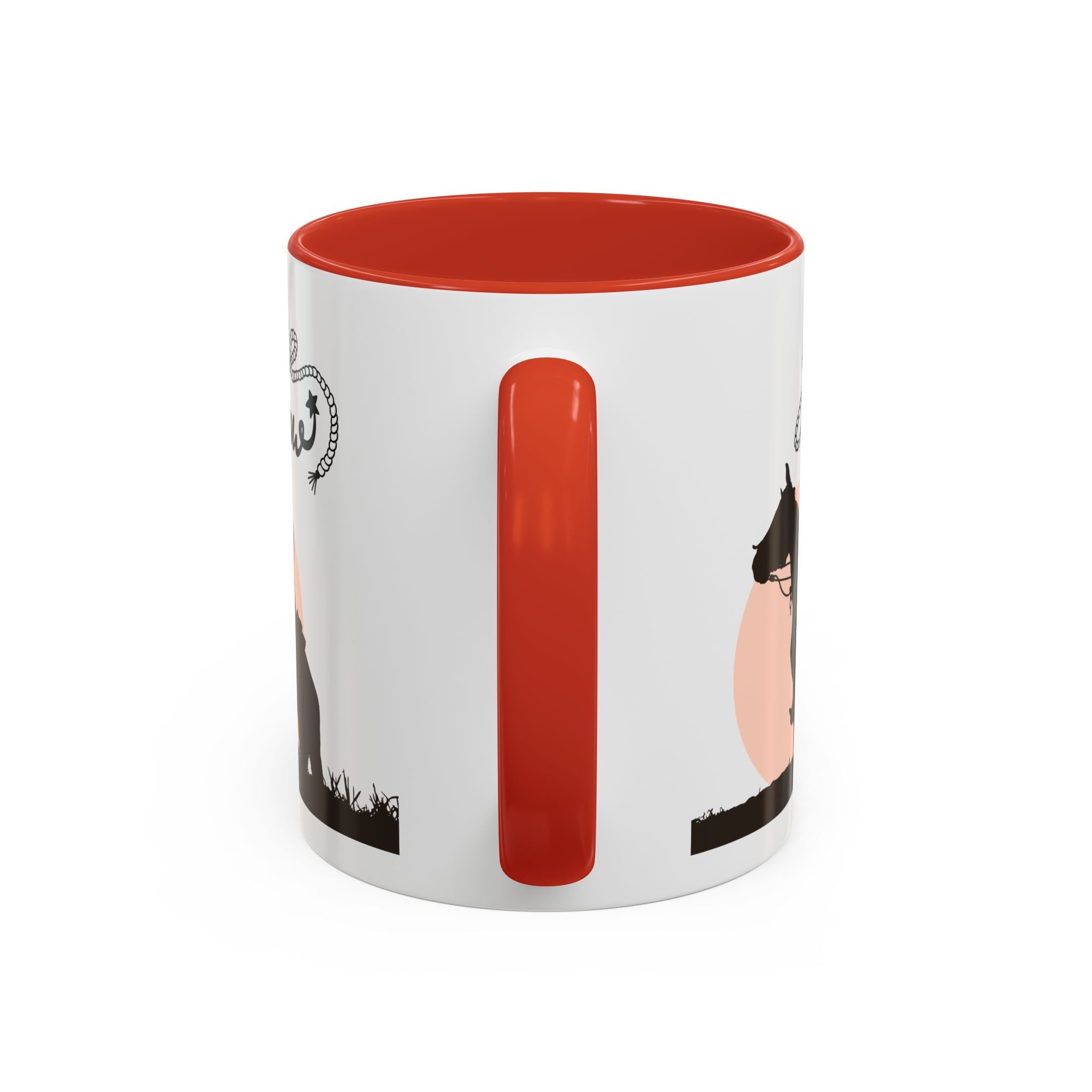 Cowboy Coffee Mug – Yee Haw, Western Decor, Gift for Horse Lovers, Rustic Tea Cup, Unique Rancher Present