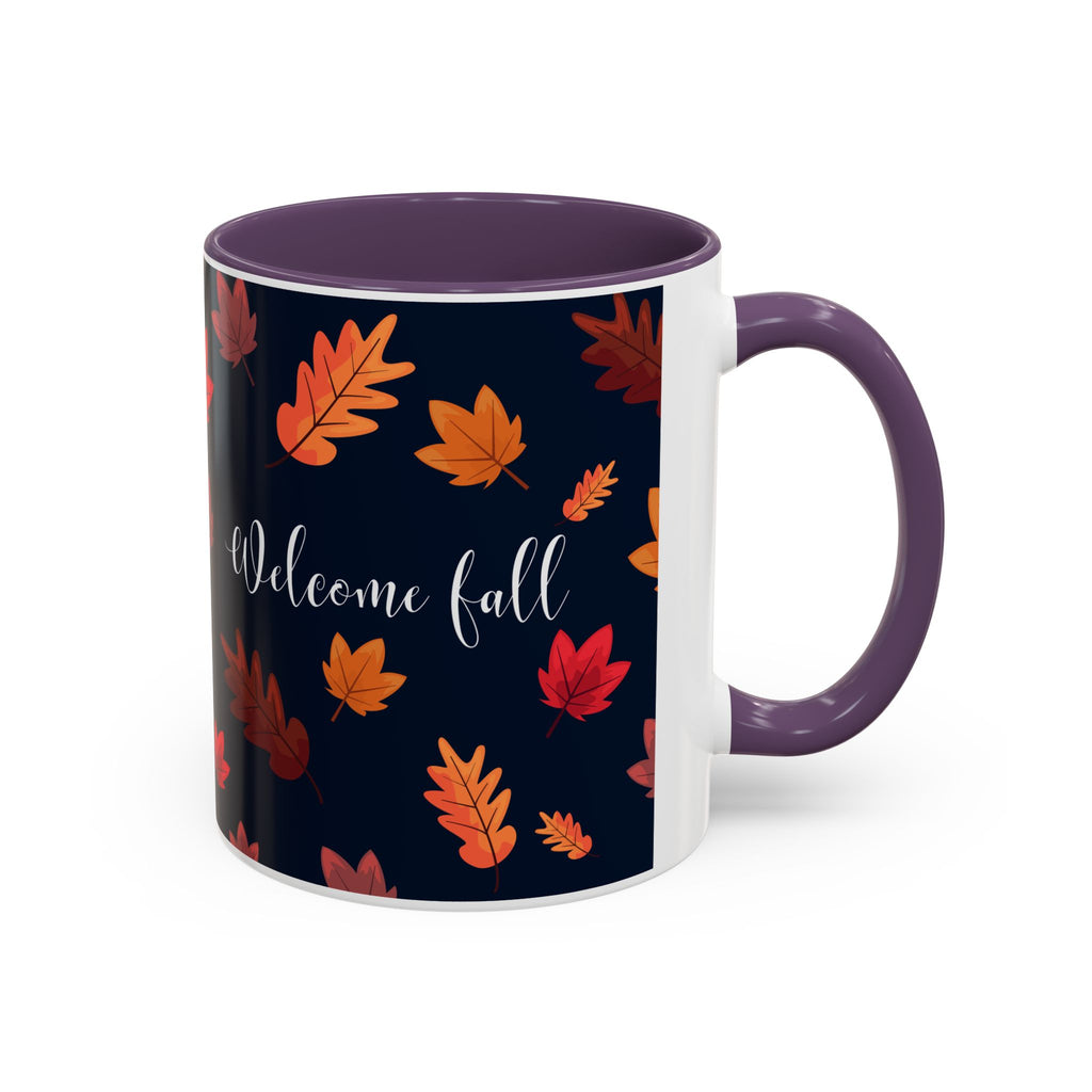 Welcome Fall Coffee Mug - Autumn Vibes, Seasonal Gift, Fall Decor, Hot Beverage Cup, Cozy Kitchenware