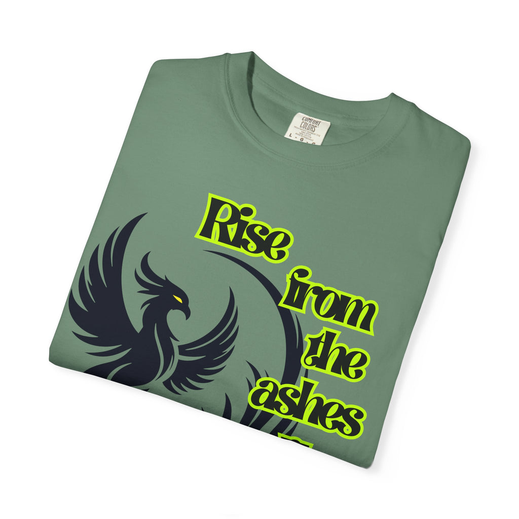 Phoenix Graphic Unisex T-shirt - Empowering 'Rise from the ashes like the phoenix' Design, Casual Wear, Gift for Resilience, [...]