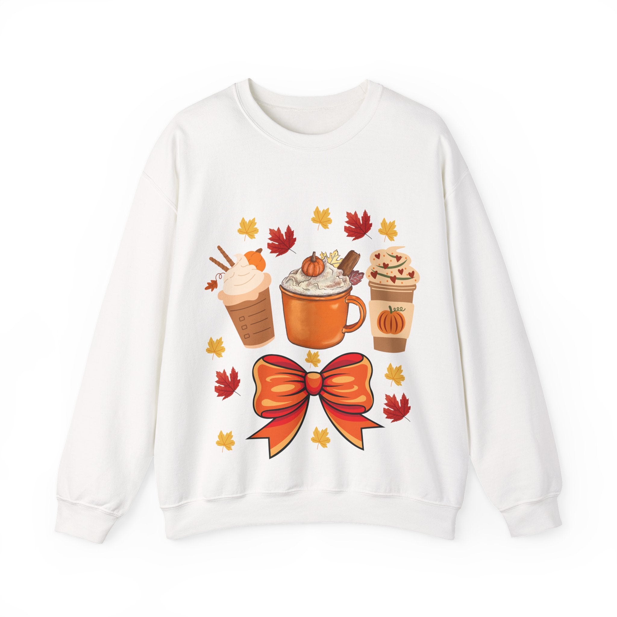 Autumn Vibes Sweatshirt, Cozy Crewneck for Fall, Pumpkin Spice Sweatshirt, Cute Gift for Thanksgiving, Warm Fashion Statement