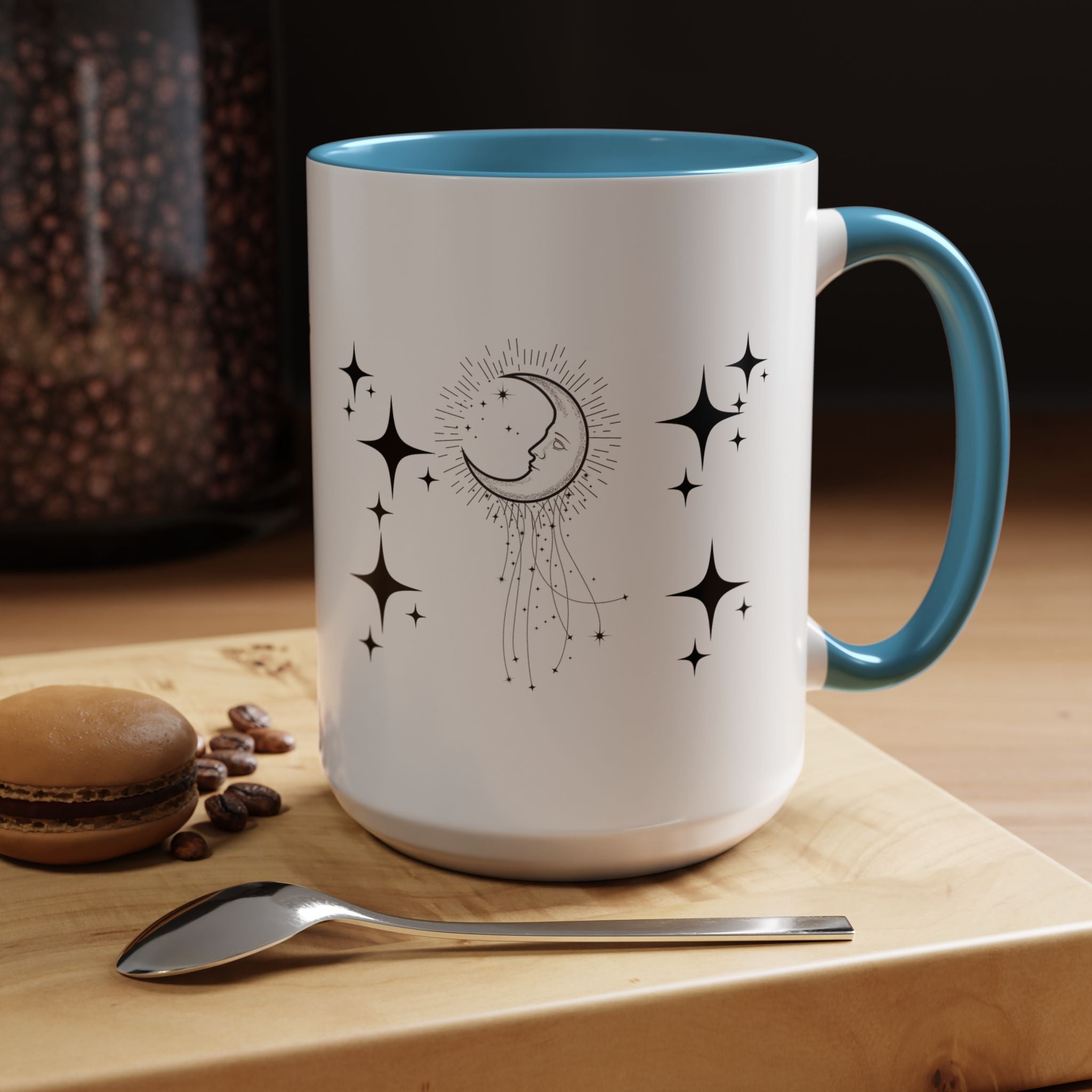 Celestial Dreamer Coffee Mug - Inspirational Gift, Moon and Star Design, Cosmic Vibe, Perfect for Home, Office, Astrophysics Lovers, [...]