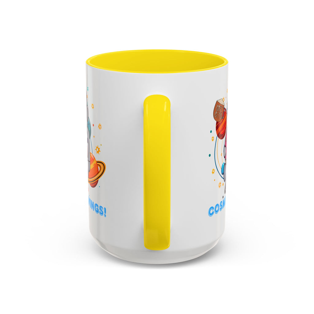 Cosmic Cravings Coffee Mug, Space-Themed Drinkware, Cute Astronaut Gift, Fun Kitchen Decor, Perfect for Space Lovers!