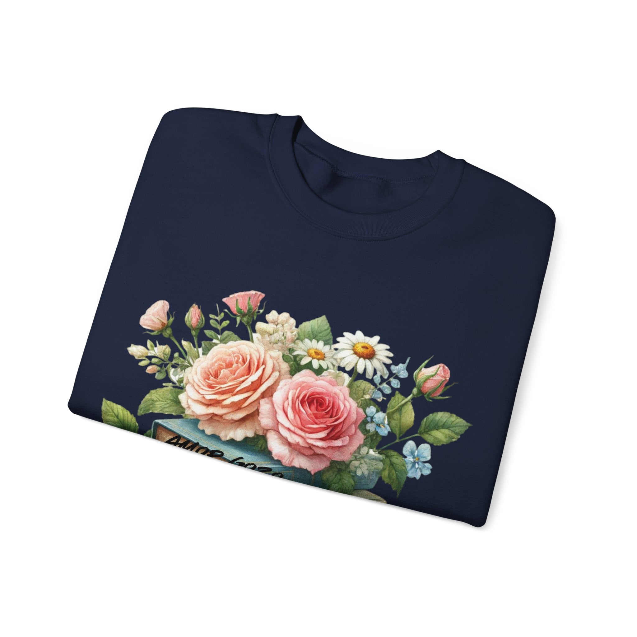 Floral Book Lover Sweatshirt | Cozy Reading Gift for Bookworms, Vintage Floral Crewneck, Bookish Apparel, Perfect for Book Lovers, [...]