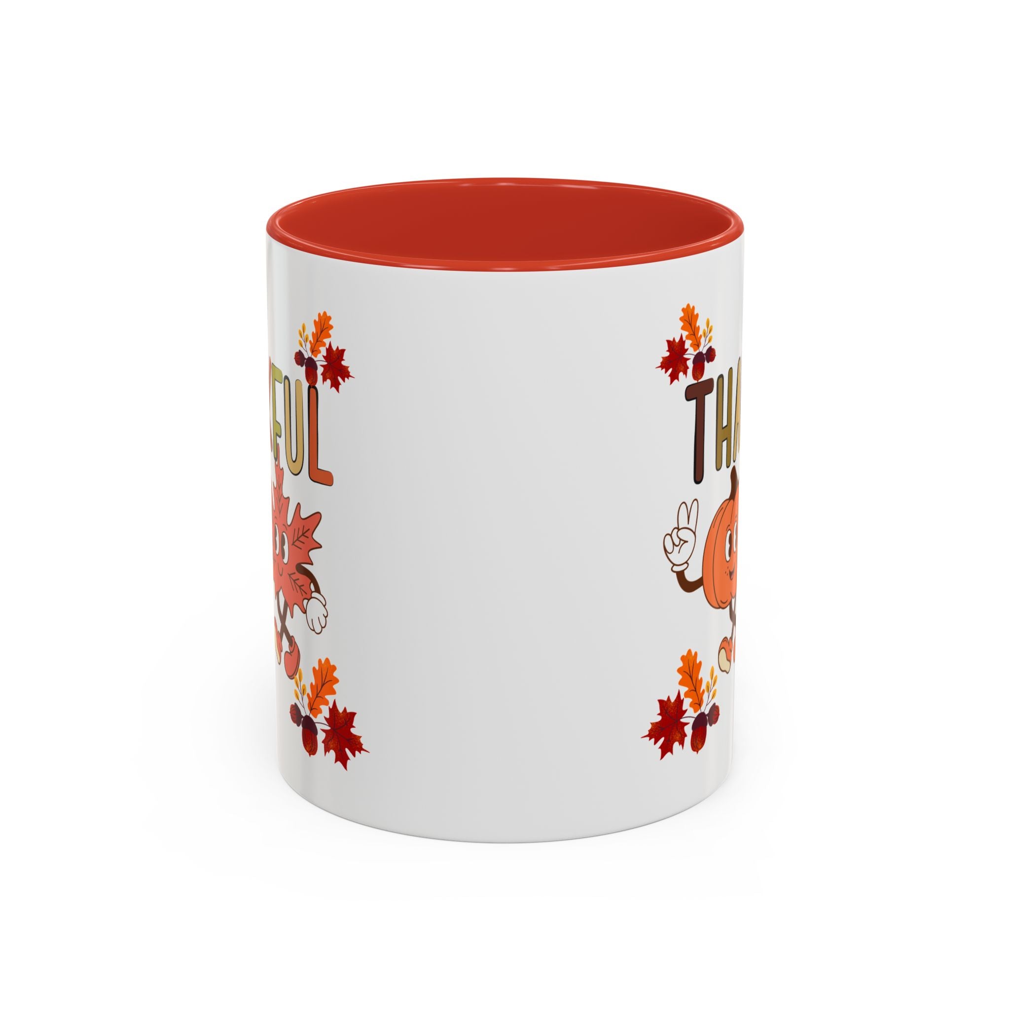 Gratitude Coffee Mug, Thankful Autumn Ceramic Cup, Thanksgiving Gift, Seasonal Drinkware, Fall Decor