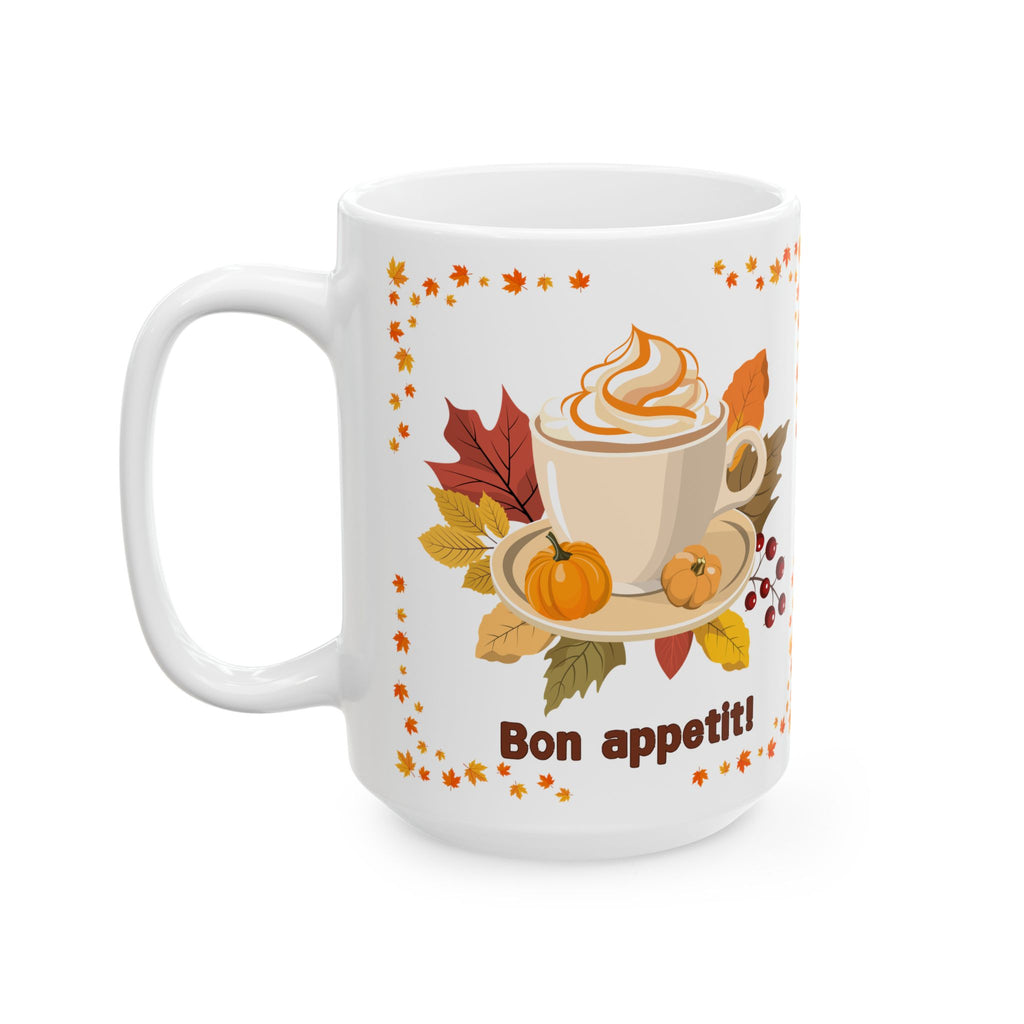 Fall Harvest Ceramic Mug for Warm Moments