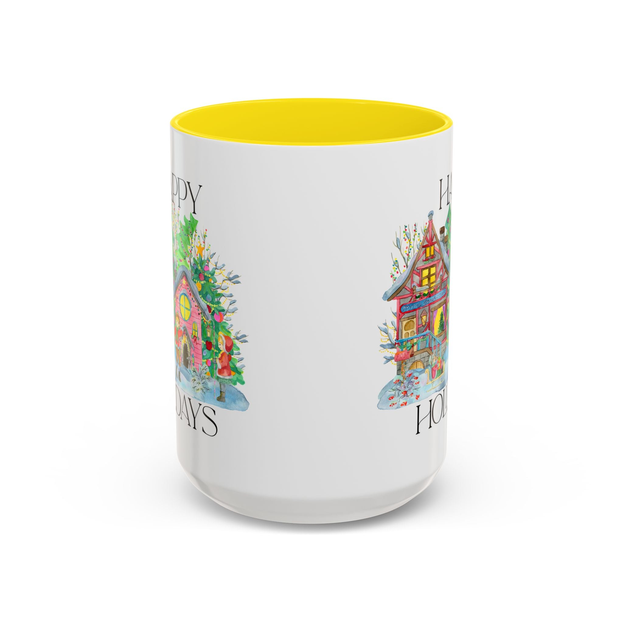 Festive Holiday Coffee Mug - Perfect Gift for Christmas, Winter Decor, Cozy Home Vibe, Holiday Gatherings, Cheerful Sips