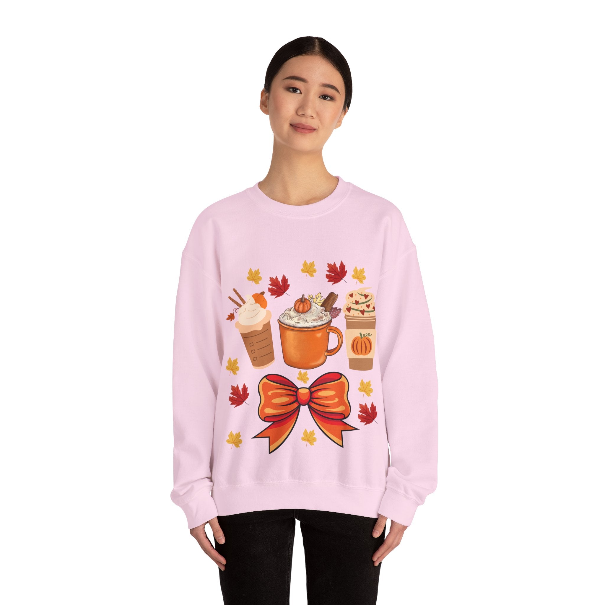 Autumn Vibes Sweatshirt, Cozy Crewneck for Fall, Pumpkin Spice Sweatshirt, Cute Gift for Thanksgiving, Warm Fashion Statement
