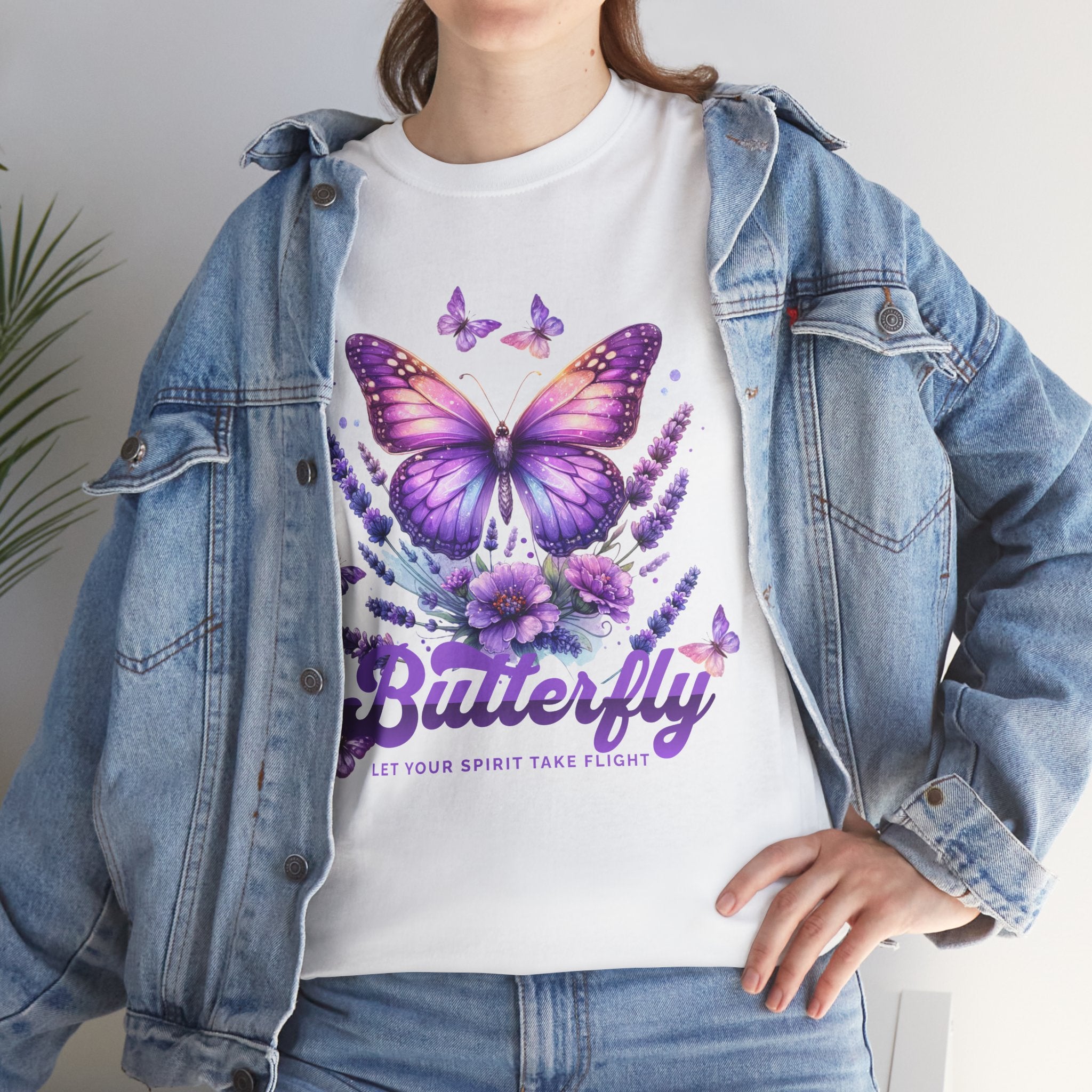 Butterfly Dreams Unisex Heavy Cotton Tee