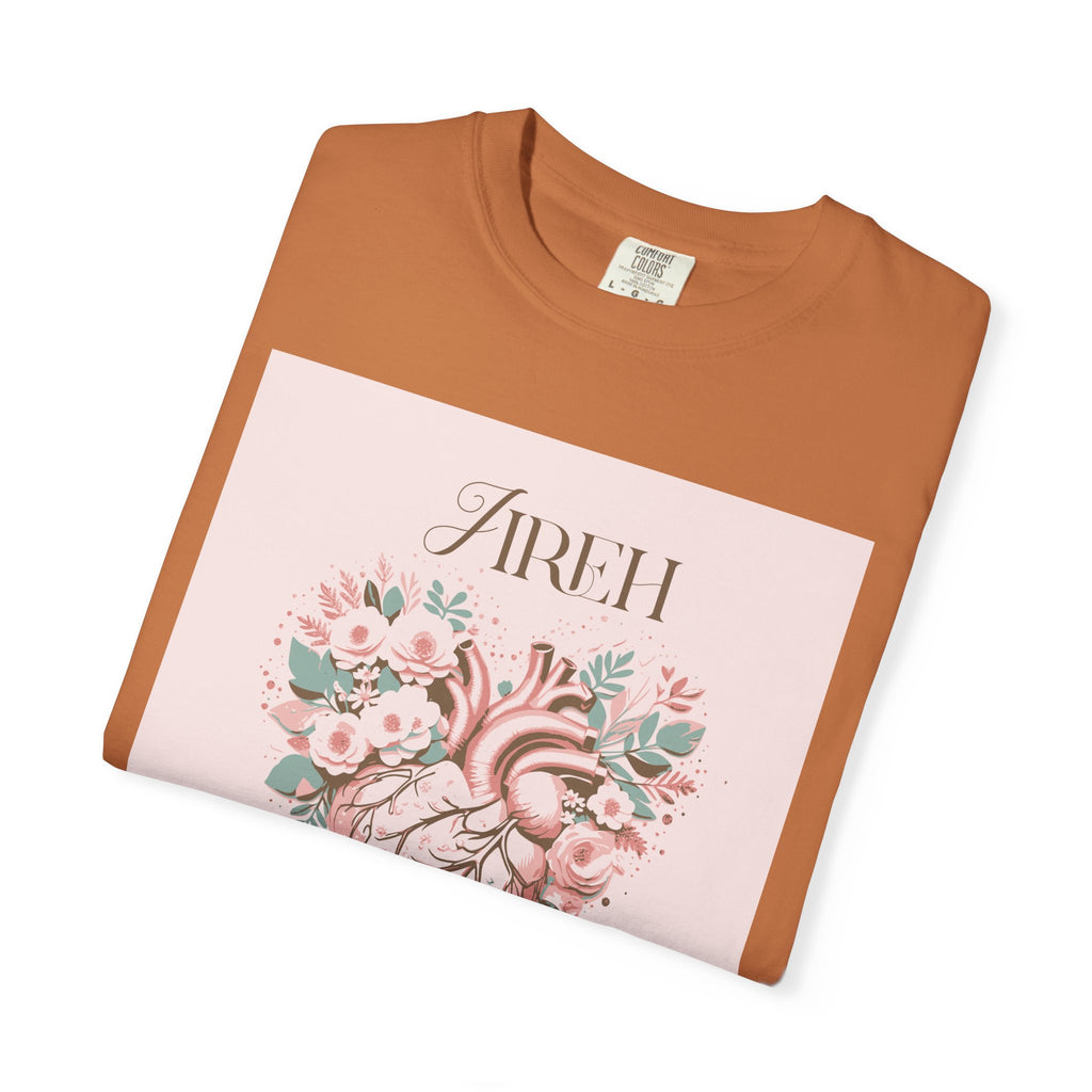 You Are Enough Floral Heart T-Shirt