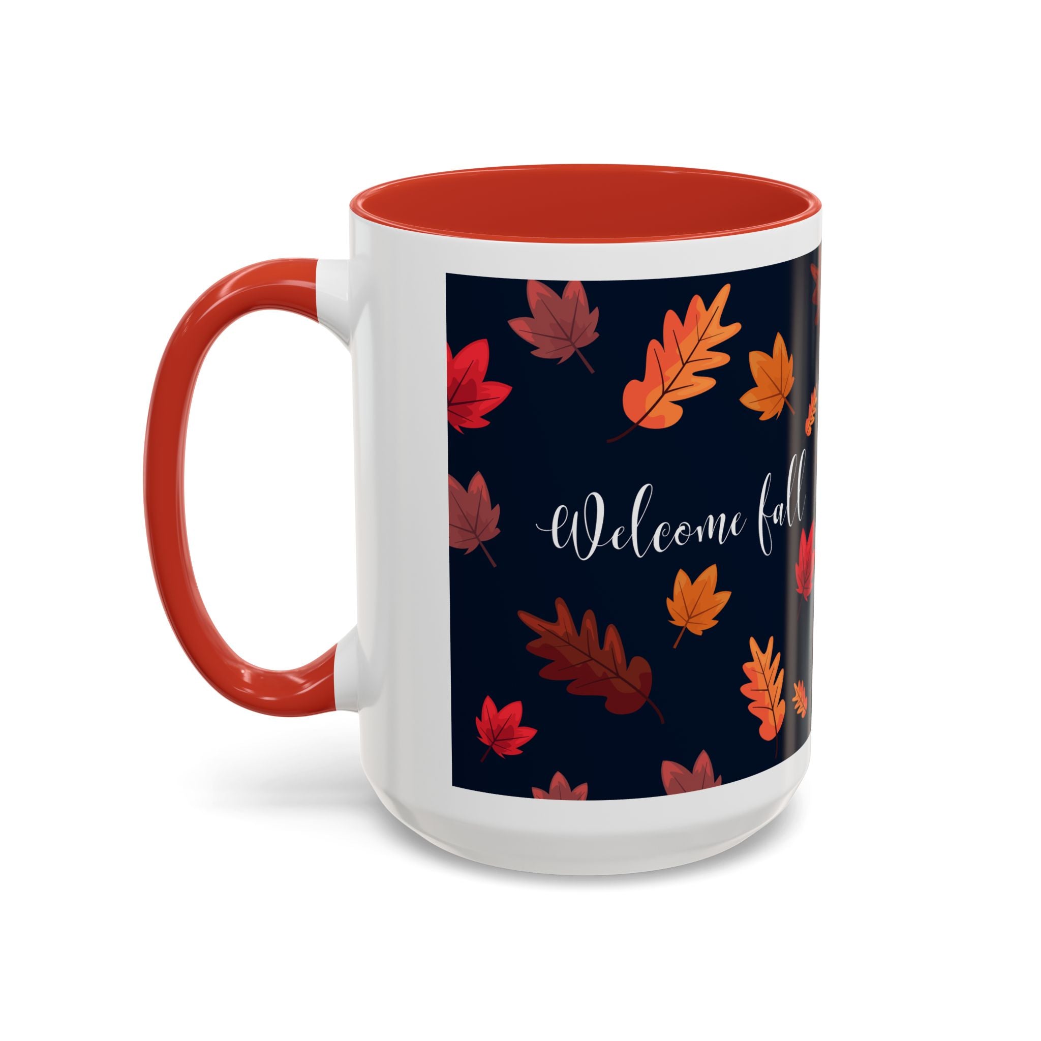 Welcome Fall Coffee Mug - Autumn Vibes, Seasonal Gift, Fall Decor, Hot Beverage Cup, Cozy Kitchenware