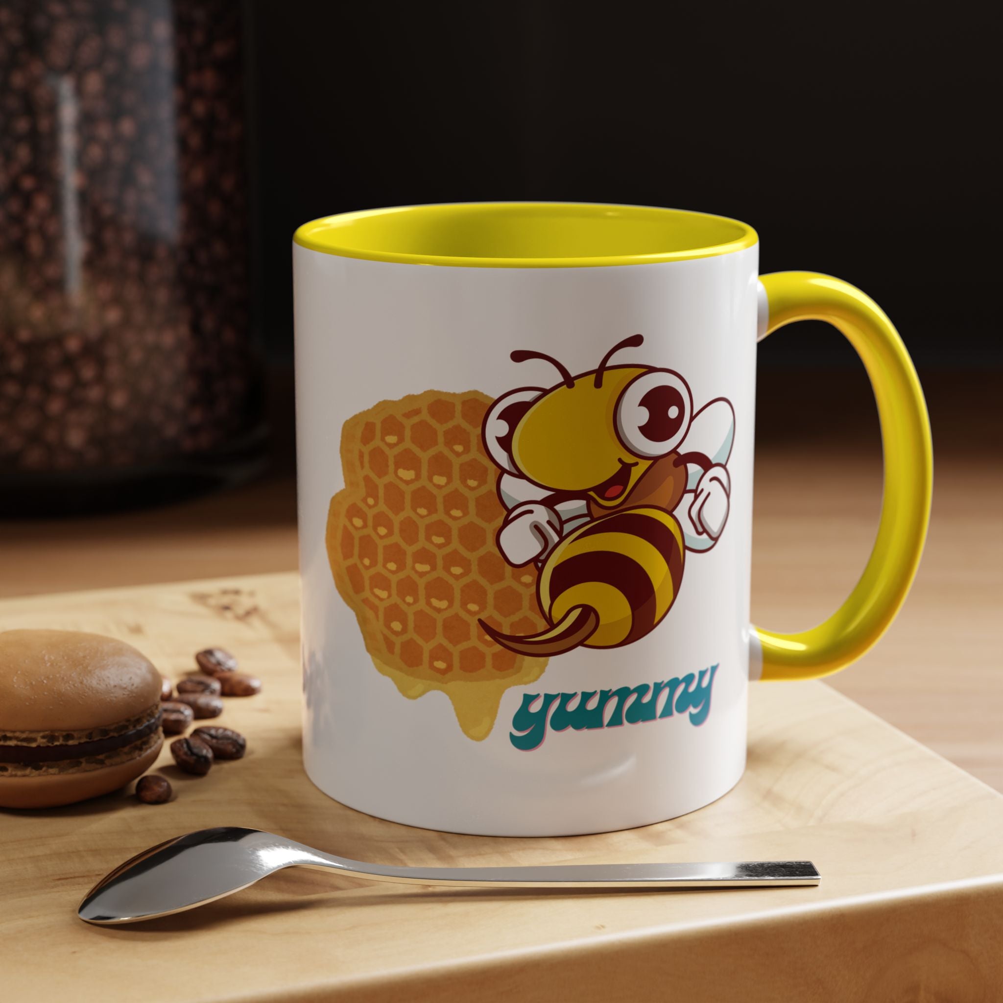 Honey Bee Accent Coffee Mug - Cute Insect Design, Perfect Gift for Garden Lovers, Tea Aficionados, Birthday or Father's Day, Fun [...]