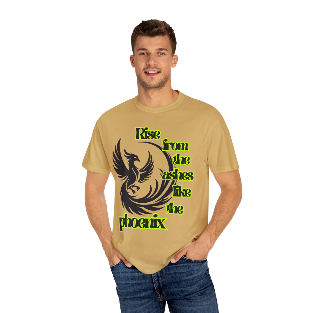 Phoenix Graphic Unisex T-shirt - Empowering 'Rise from the ashes like the phoenix' Design, Casual Wear, Gift for Resilience, [...]