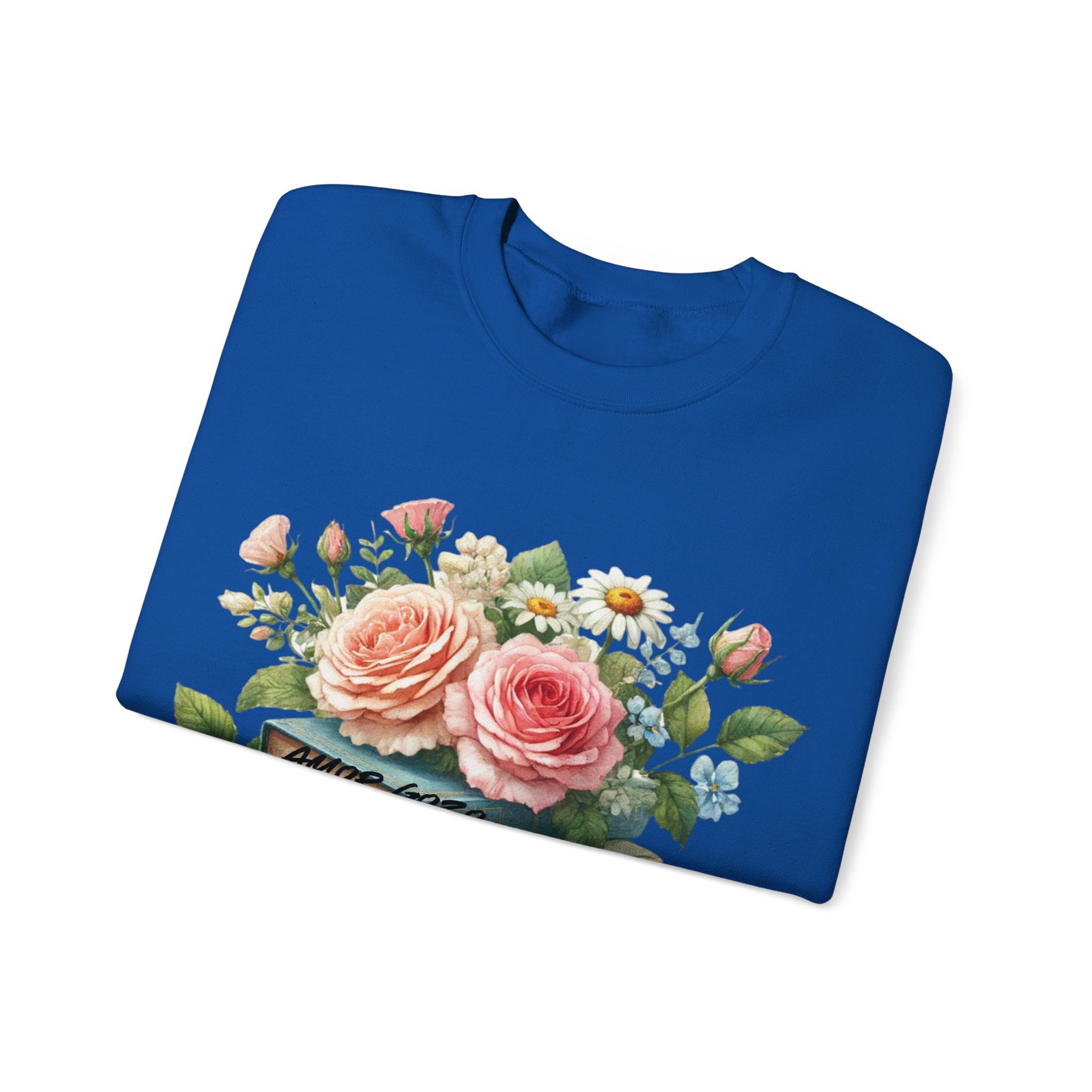Floral Book Lover Sweatshirt | Cozy Reading Gift for Bookworms, Vintage Floral Crewneck, Bookish Apparel, Perfect for Book Lovers, [...]
