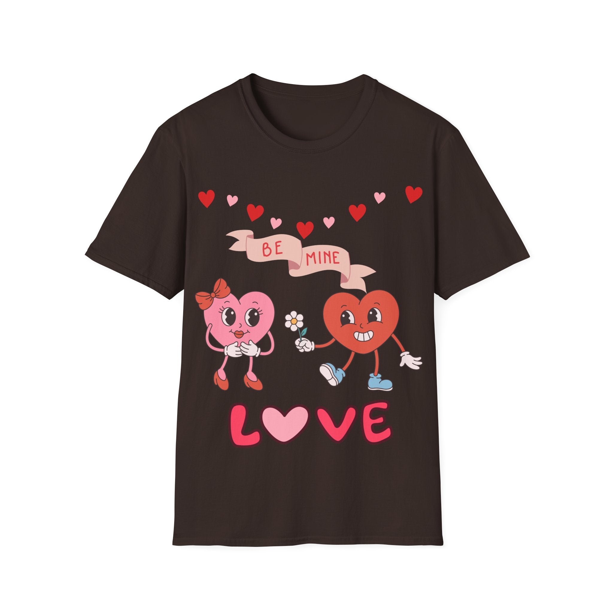Valentine Hearts 'Be Mine' Love T-Shirt
