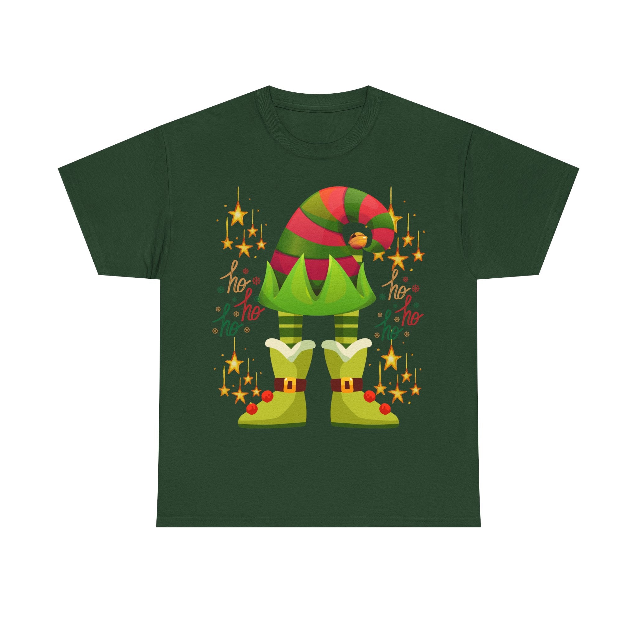 Elf Legs T-Shirt — Cute Christmas 'Ho Ho Ho' Holiday Tee