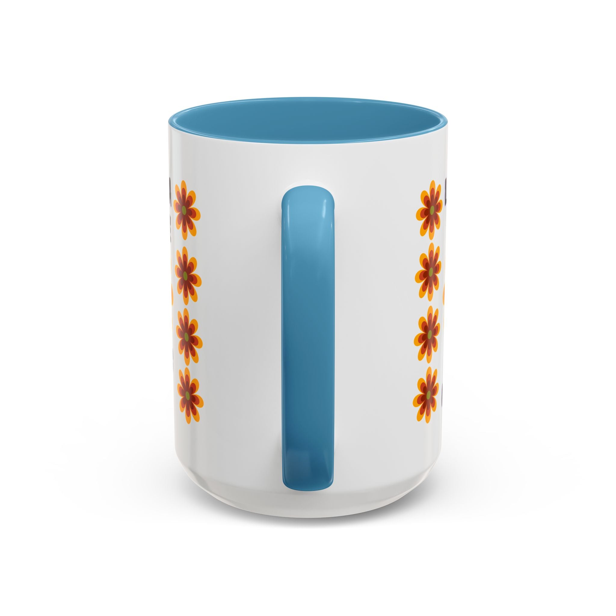 Bright Floral Accent Coffee Mug for Gifts, Home Decor, Coffee Lovers, Spanish Quote, Perfect for Special Occasions