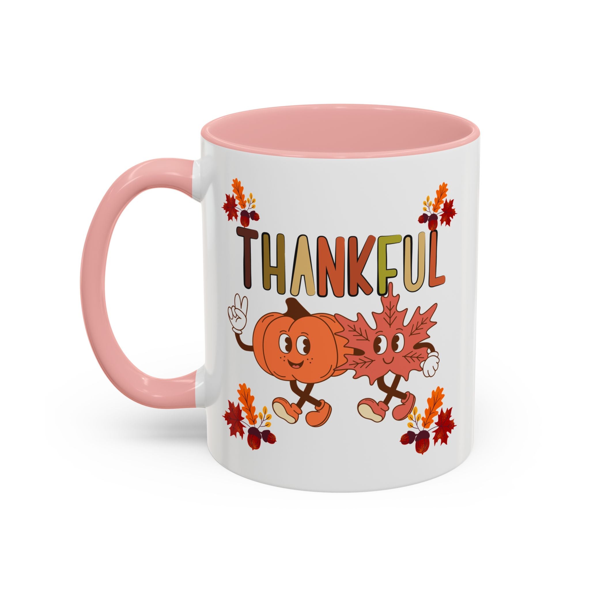 Gratitude Coffee Mug, Thankful Autumn Ceramic Cup, Thanksgiving Gift, Seasonal Drinkware, Fall Decor