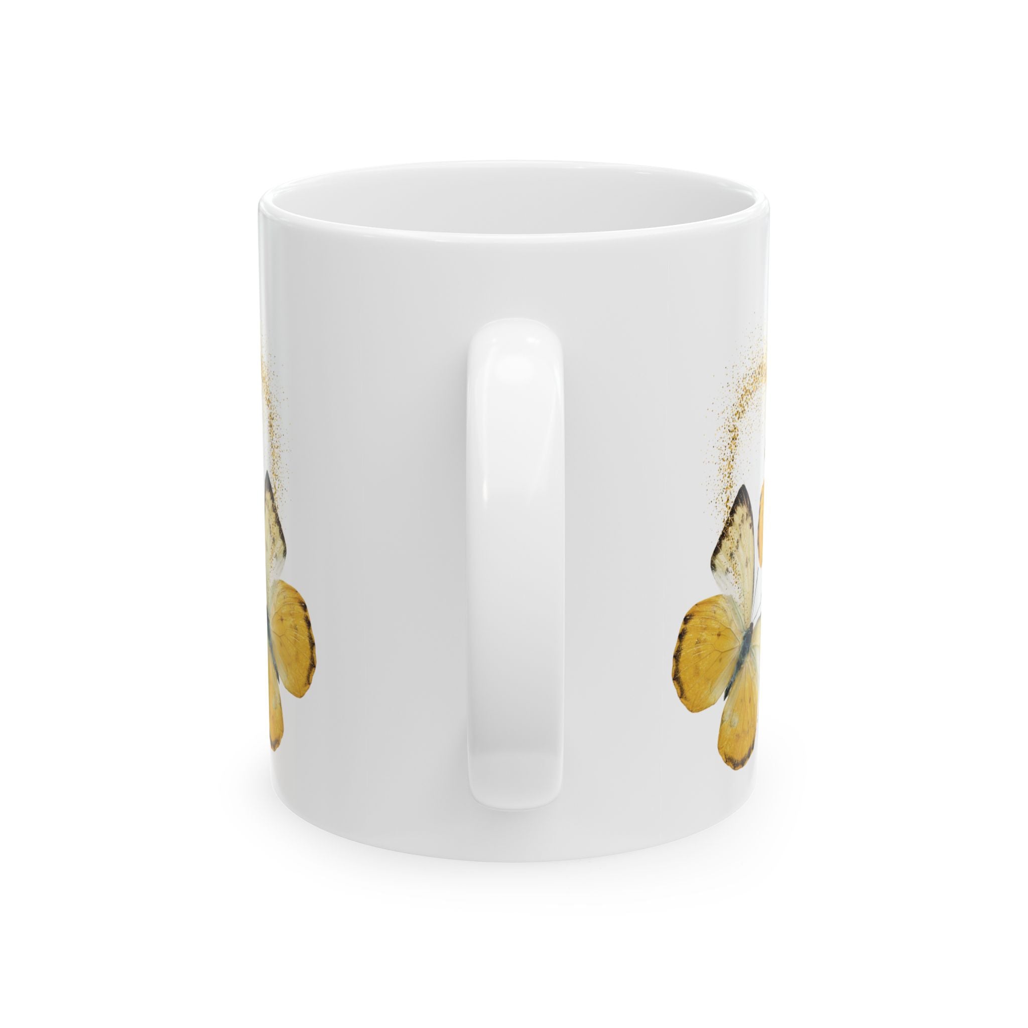 butterflyPower Ceramic Mug, butterfly Coffee Cup, Nature Lover Gift, Tea Mug, Home Decor, Gift for Her