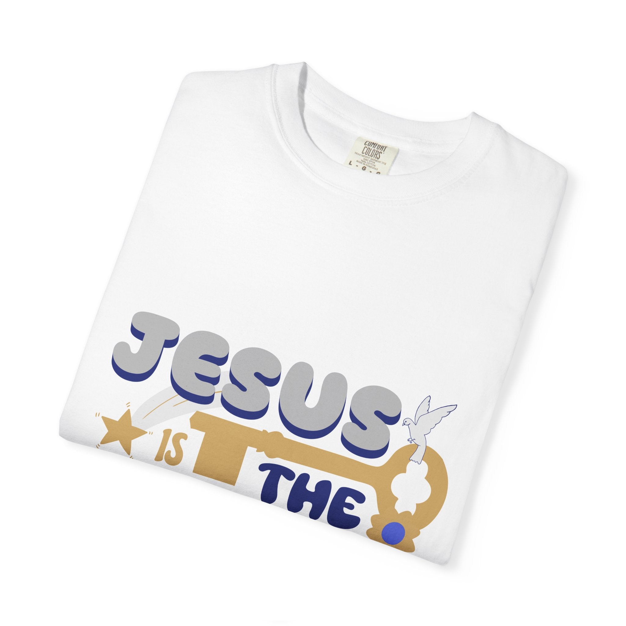 Jesus Is The King T-Shirt — Retro Christian Faith Tee