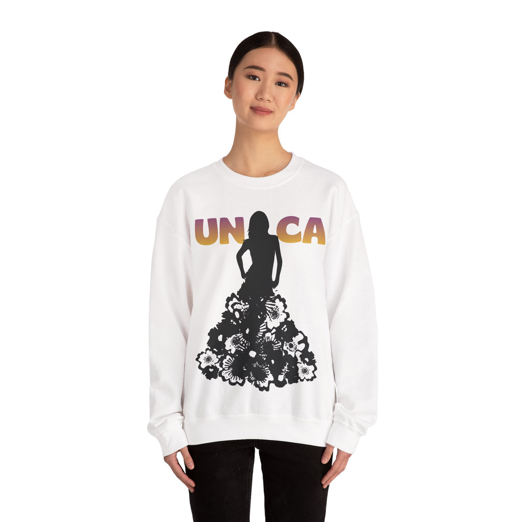 Unica Floral Silhouette Sweatshirt