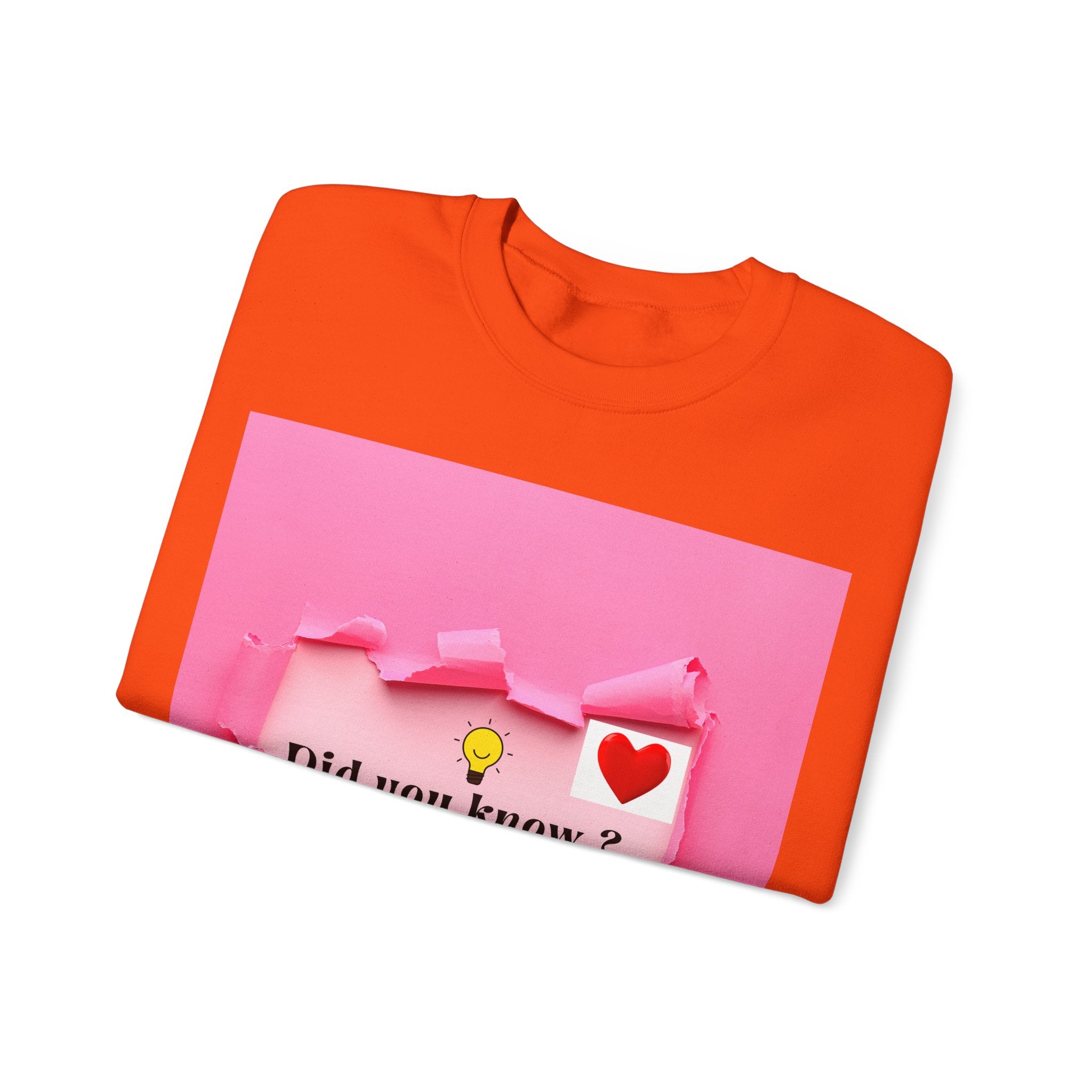 Cute Love Message Crewneck Sweatshirt, Cozy Gift for Her, Valentine's Day, Inspirational Sweater, Comfortable Everyday Wear