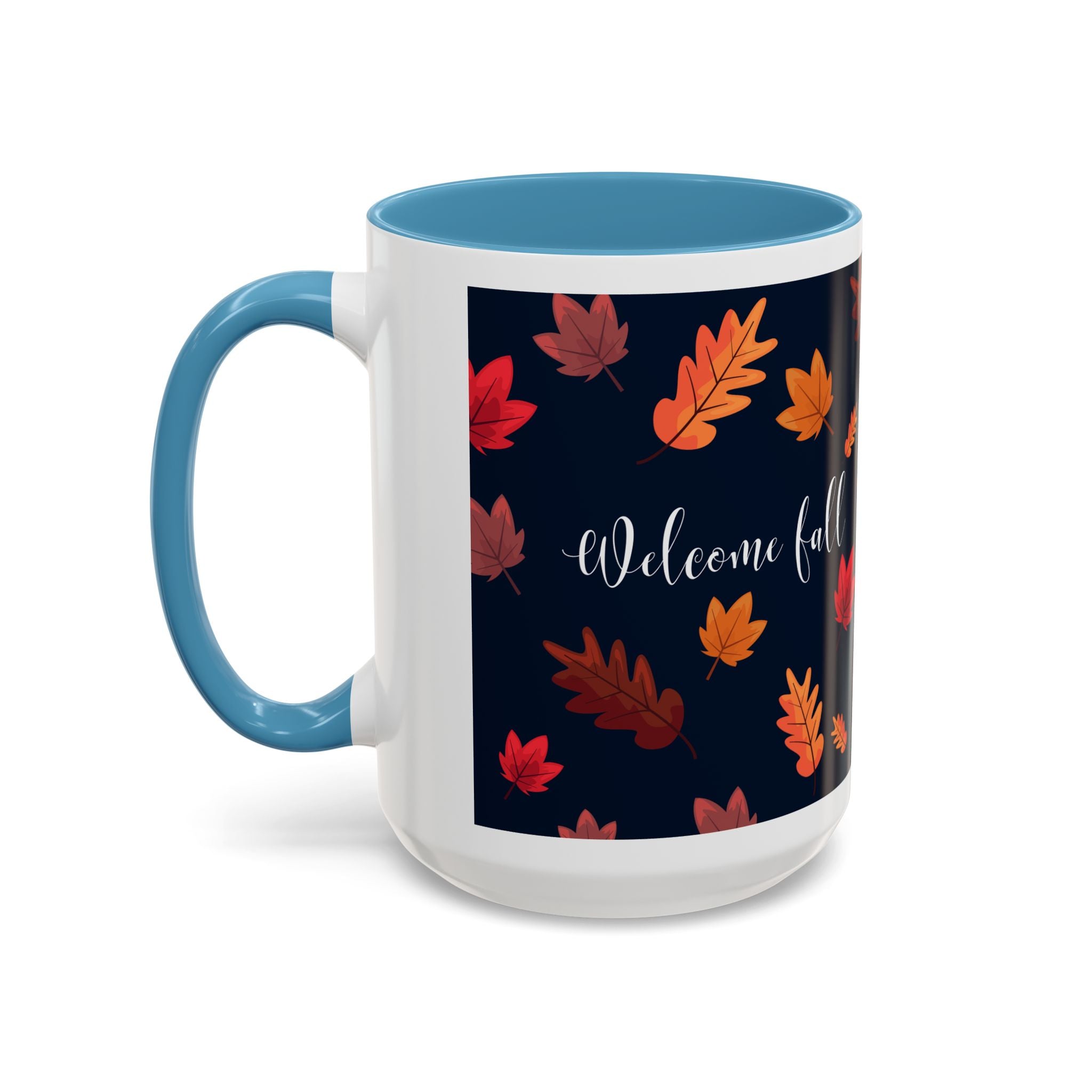 Welcome Fall Coffee Mug - Autumn Vibes, Seasonal Gift, Fall Decor, Hot Beverage Cup, Cozy Kitchenware