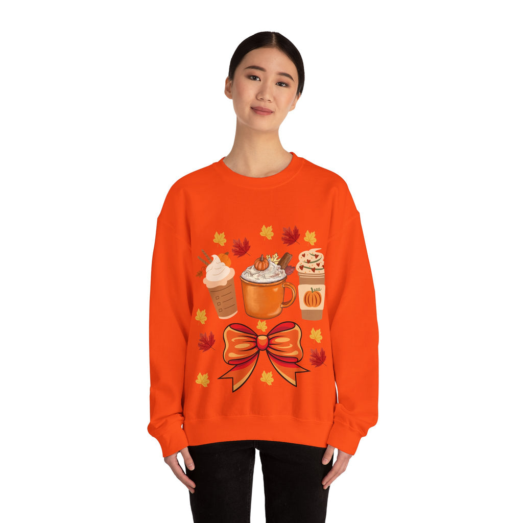 Autumn Vibes Sweatshirt, Cozy Crewneck for Fall, Pumpkin Spice Sweatshirt, Cute Gift for Thanksgiving, Warm Fashion Statement