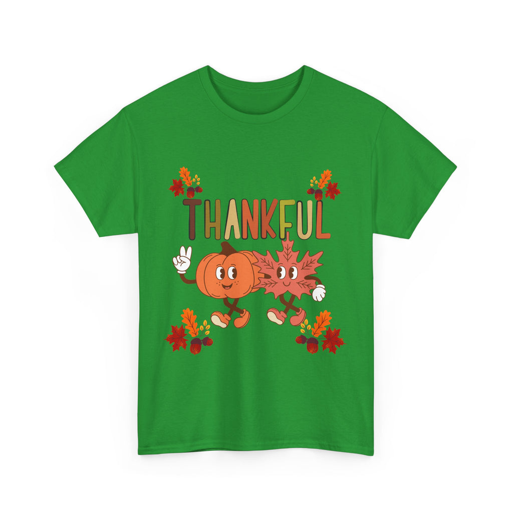 Thankful Fall Unisex Tee, Autumn Shirt, Thanksgiving Gift, Cute Graphic T-Shirt, Seasonal Wear, Holiday Apparel
