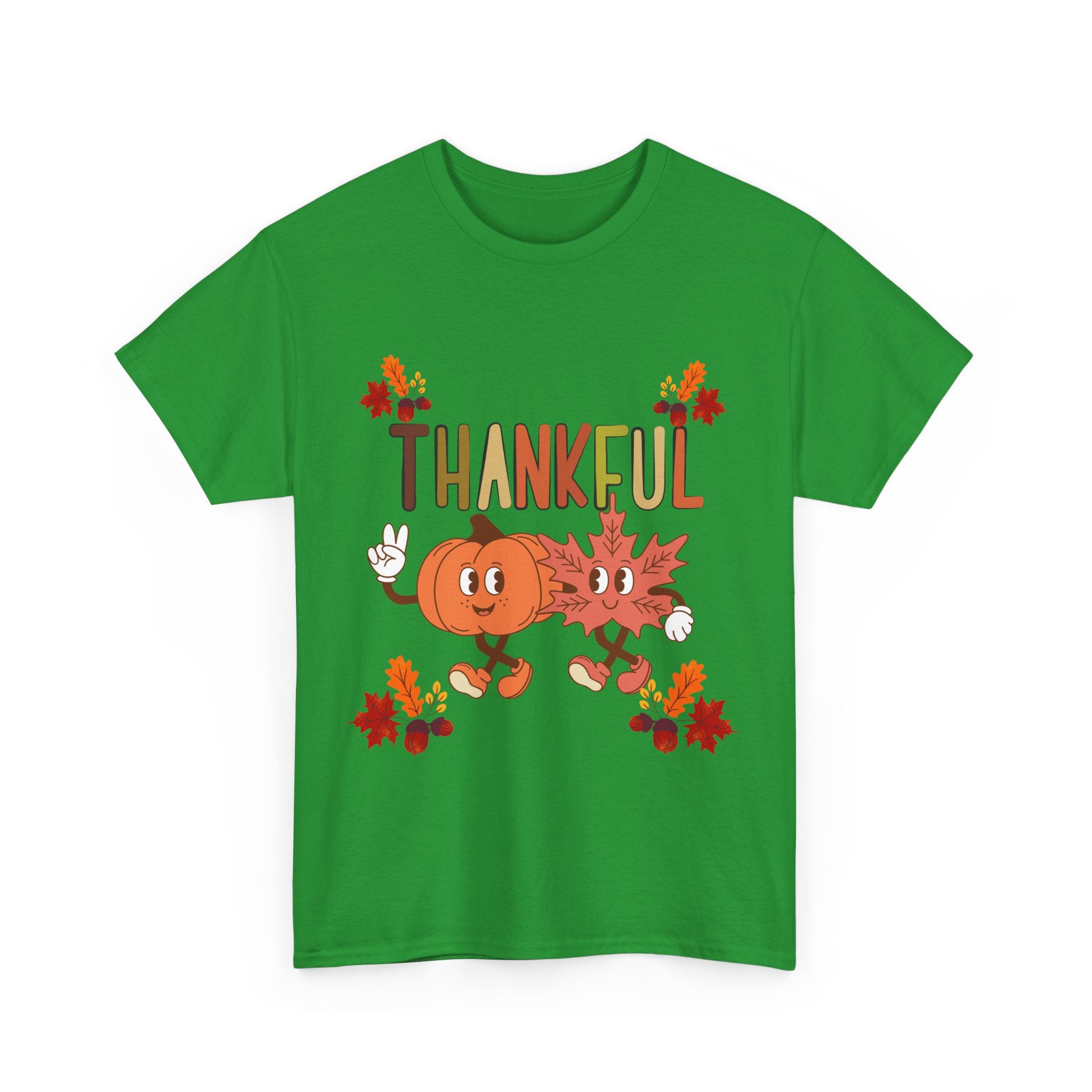 Thankful Fall Unisex Tee, Autumn Shirt, Thanksgiving Gift, Cute Graphic T-Shirt, Seasonal Wear, Holiday Apparel