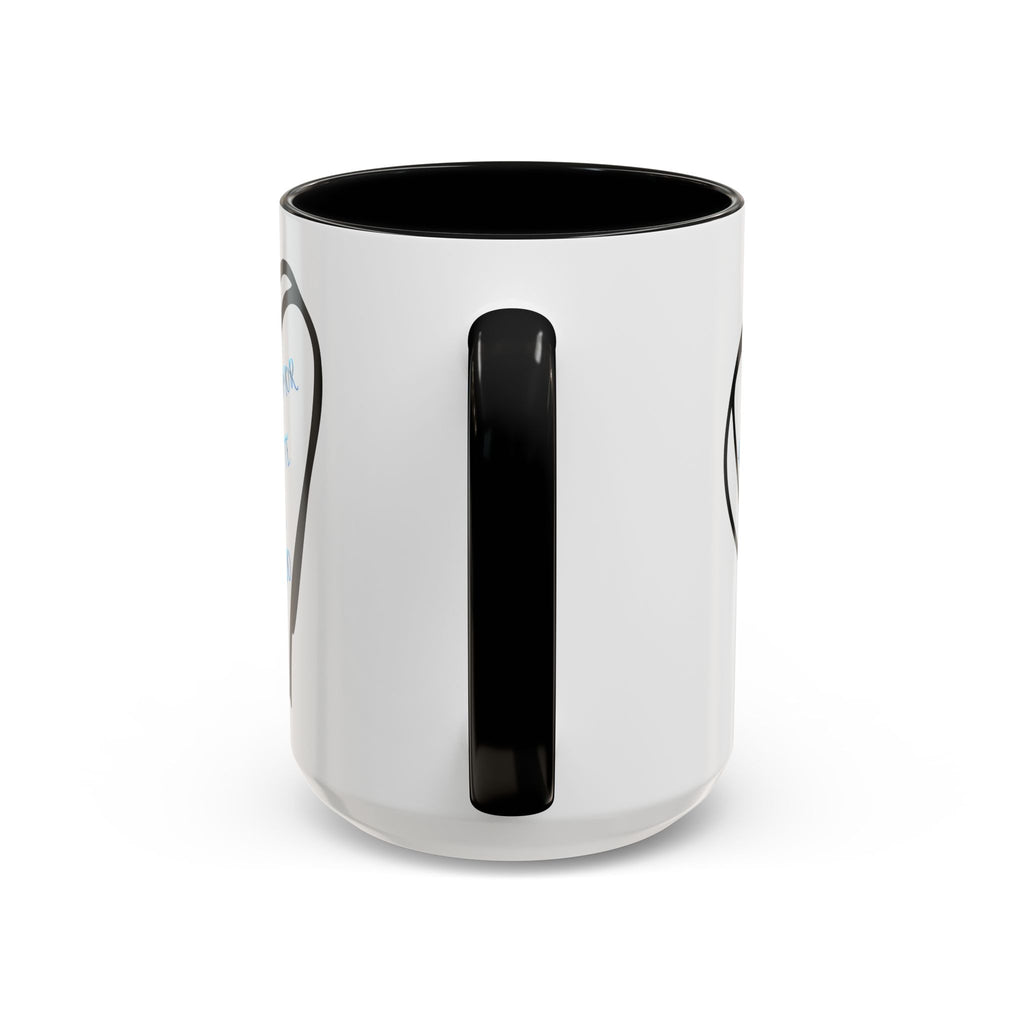 Coffee Mug - Hand-Drawn Heart with Spanish 'Por Amor Te He Amado' Accent