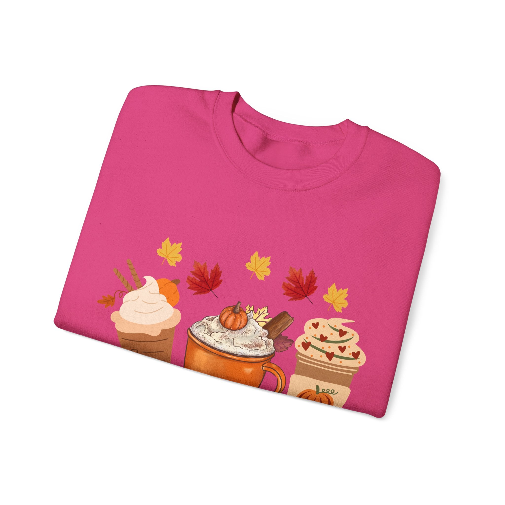Autumn Vibes Sweatshirt, Cozy Crewneck for Fall, Pumpkin Spice Sweatshirt, Cute Gift for Thanksgiving, Warm Fashion Statement