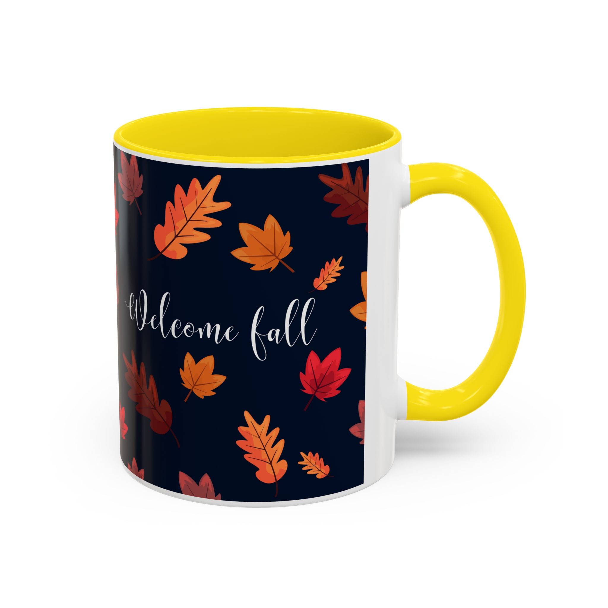 Welcome Fall Coffee Mug - Autumn Vibes, Seasonal Gift, Fall Decor, Hot Beverage Cup, Cozy Kitchenware