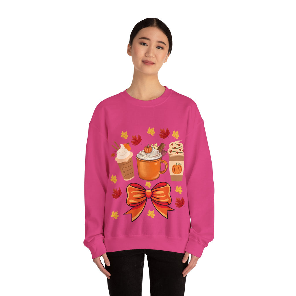 Autumn Vibes Sweatshirt, Cozy Crewneck for Fall, Pumpkin Spice Sweatshirt, Cute Gift for Thanksgiving, Warm Fashion Statement