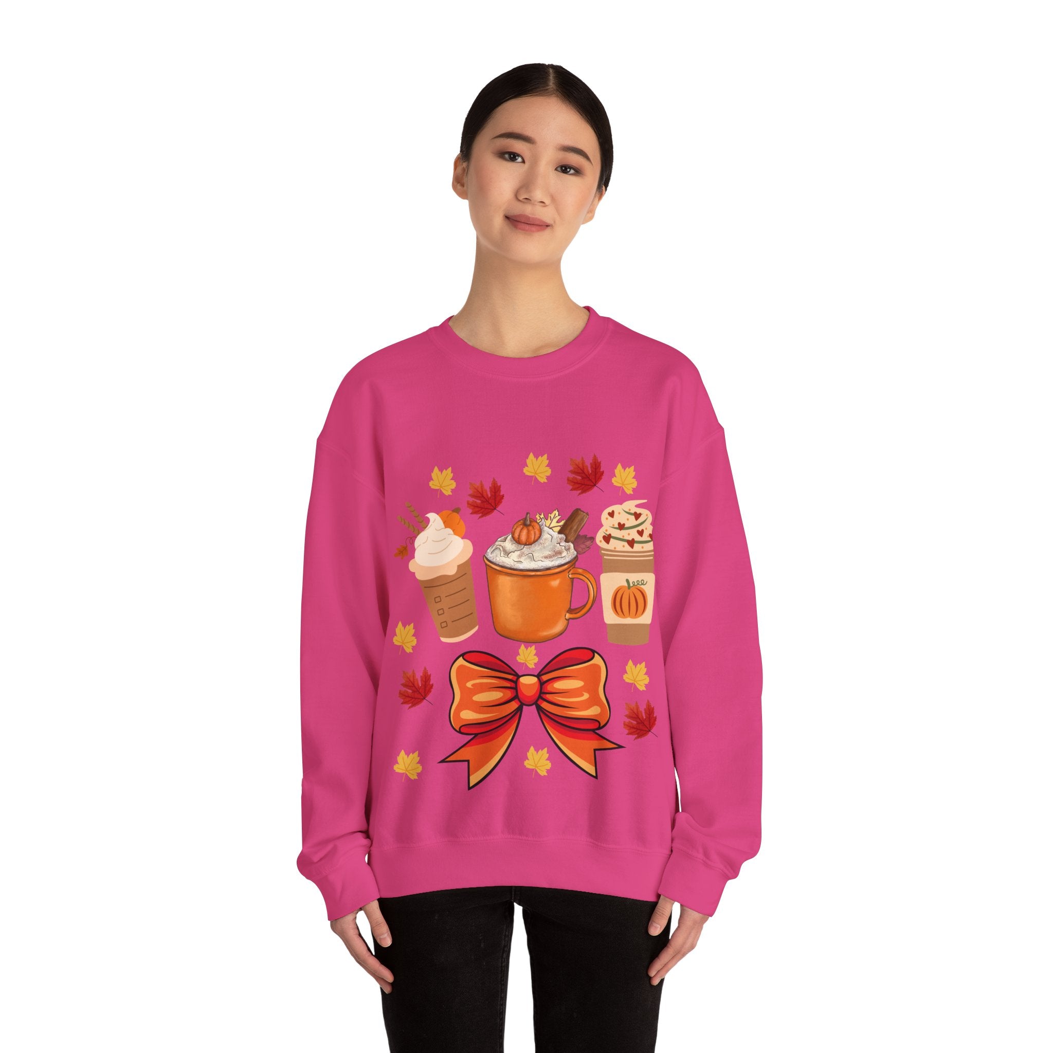 Autumn Vibes Sweatshirt, Cozy Crewneck for Fall, Pumpkin Spice Sweatshirt, Cute Gift for Thanksgiving, Warm Fashion Statement