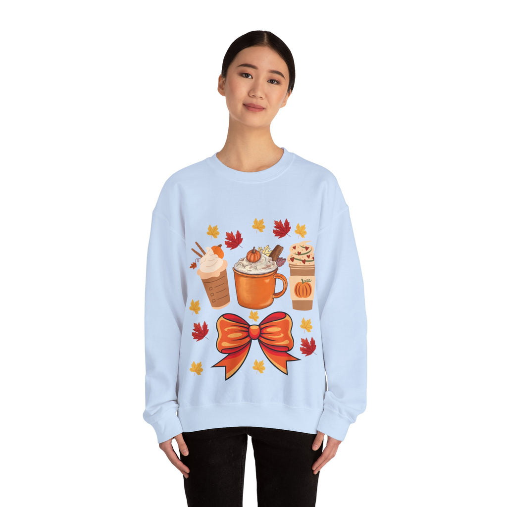 Autumn Vibes Sweatshirt, Cozy Crewneck for Fall, Pumpkin Spice Sweatshirt, Cute Gift for Thanksgiving, Warm Fashion Statement