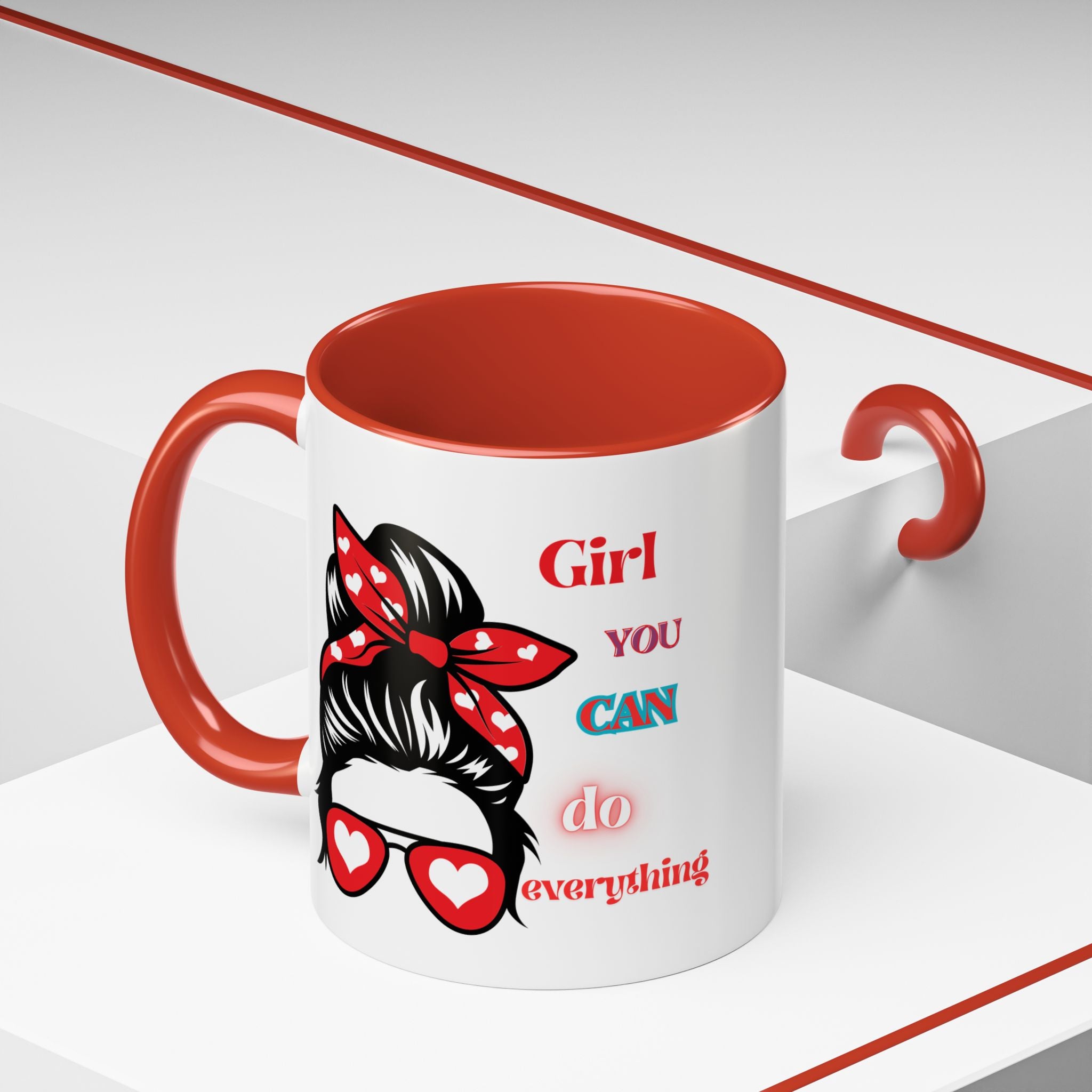 Empowering Vintage Coffee Mug, Inspirational Mug for Women, Gift for Her, Motivational Drinkware, 11oz and 15oz