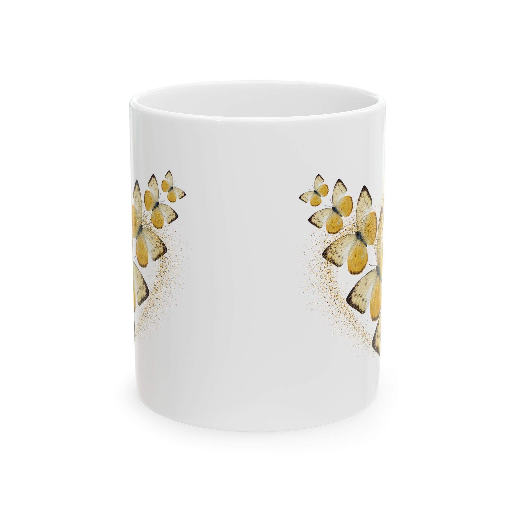 butterflyPower Ceramic Mug, butterfly Coffee Cup, Nature Lover Gift, Tea Mug, Home Decor, Gift for Her