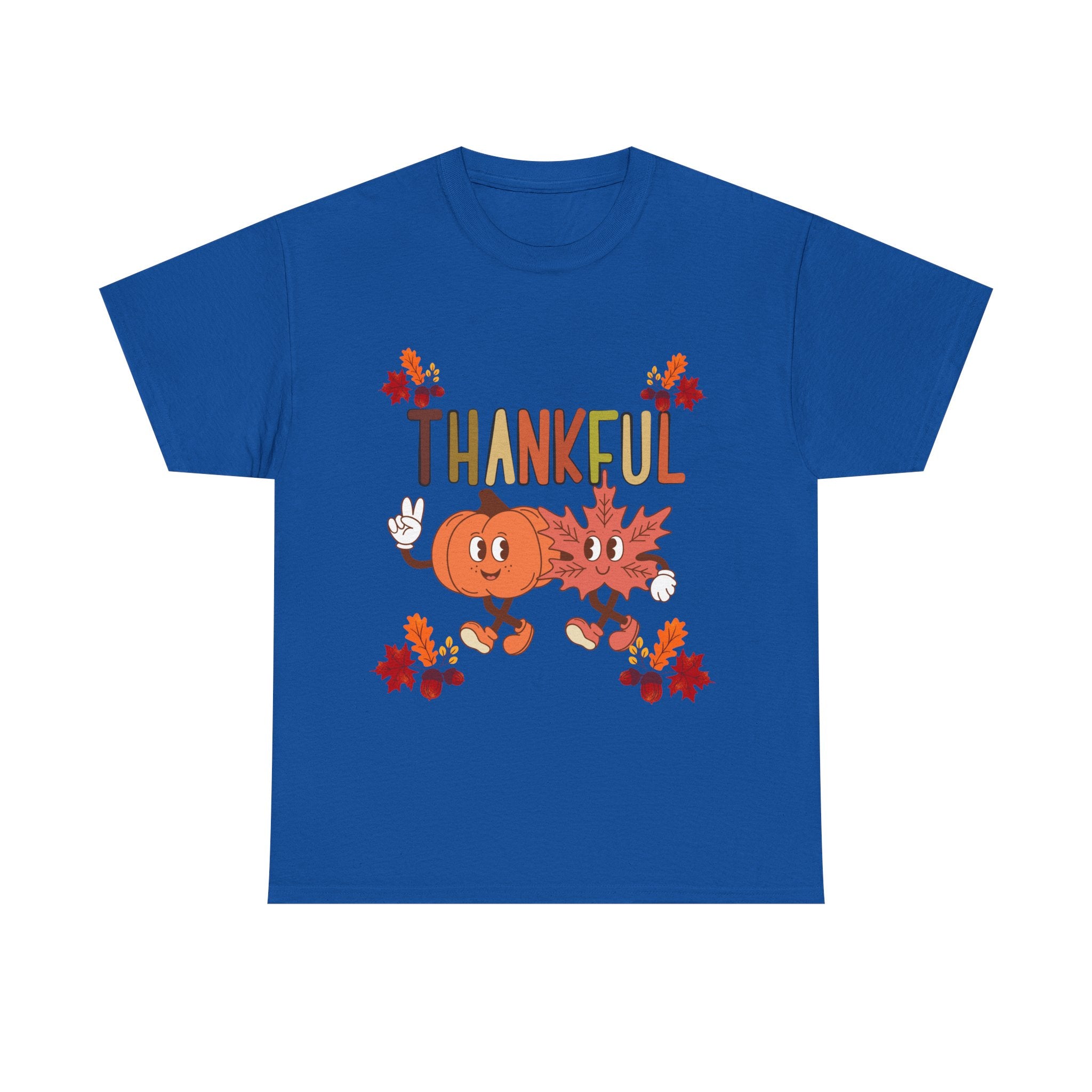 Thankful Fall Unisex Tee, Autumn Shirt, Thanksgiving Gift, Cute Graphic T-Shirt, Seasonal Wear, Holiday Apparel