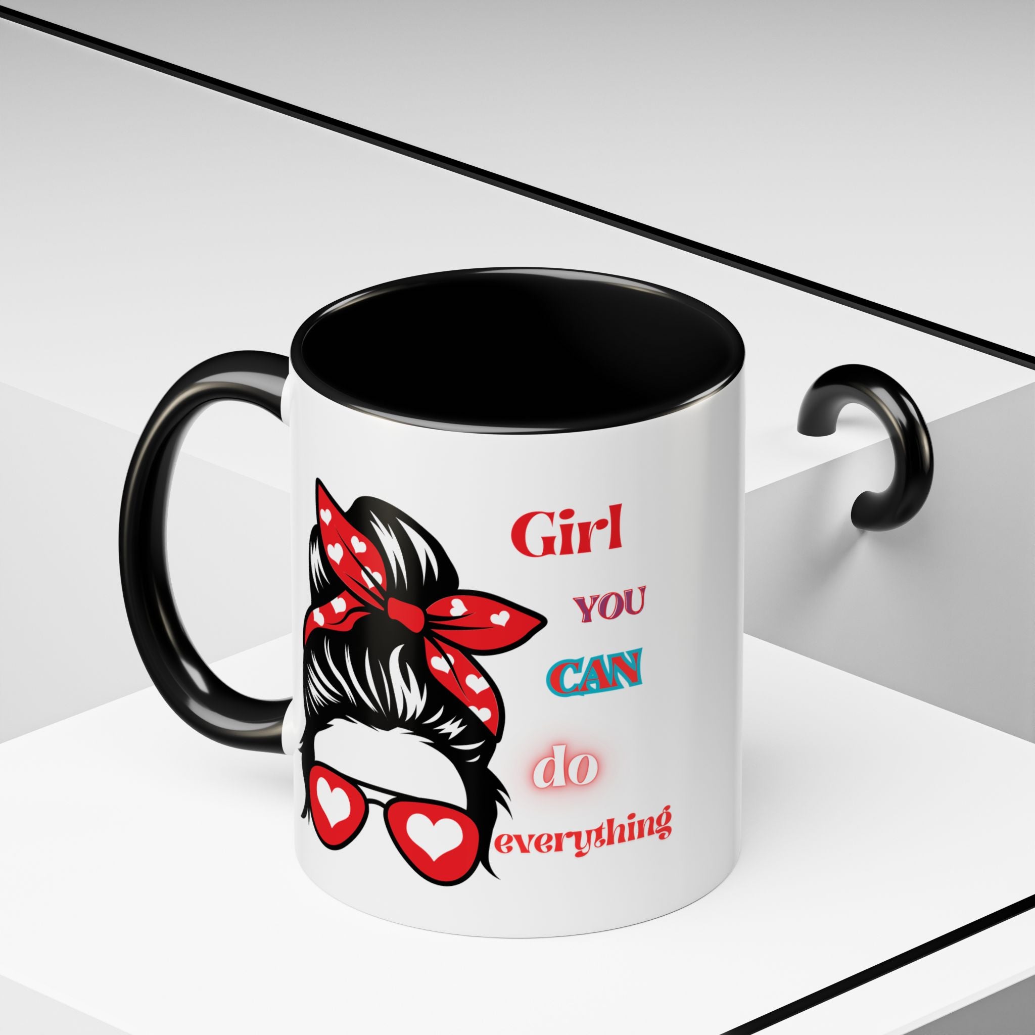 Empowering Vintage Coffee Mug, Inspirational Mug for Women, Gift for Her, Motivational Drinkware, 11oz and 15oz