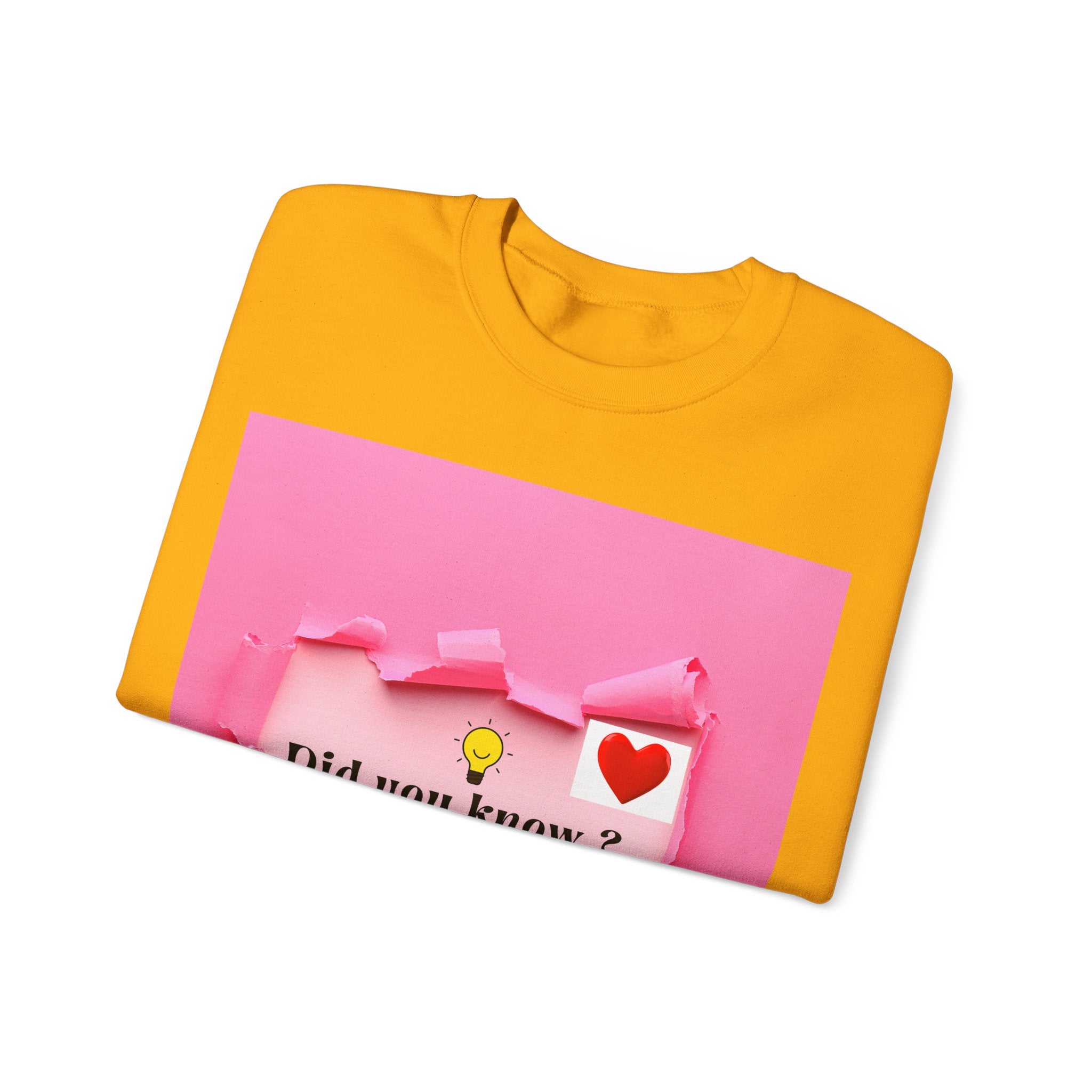 Cute Love Message Crewneck Sweatshirt, Cozy Gift for Her, Valentine's Day, Inspirational Sweater, Comfortable Everyday Wear