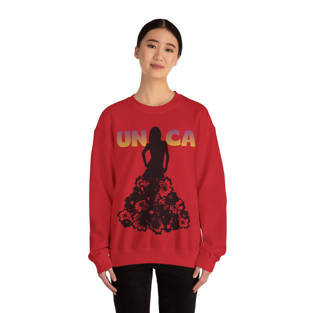 Unica Floral Silhouette Sweatshirt