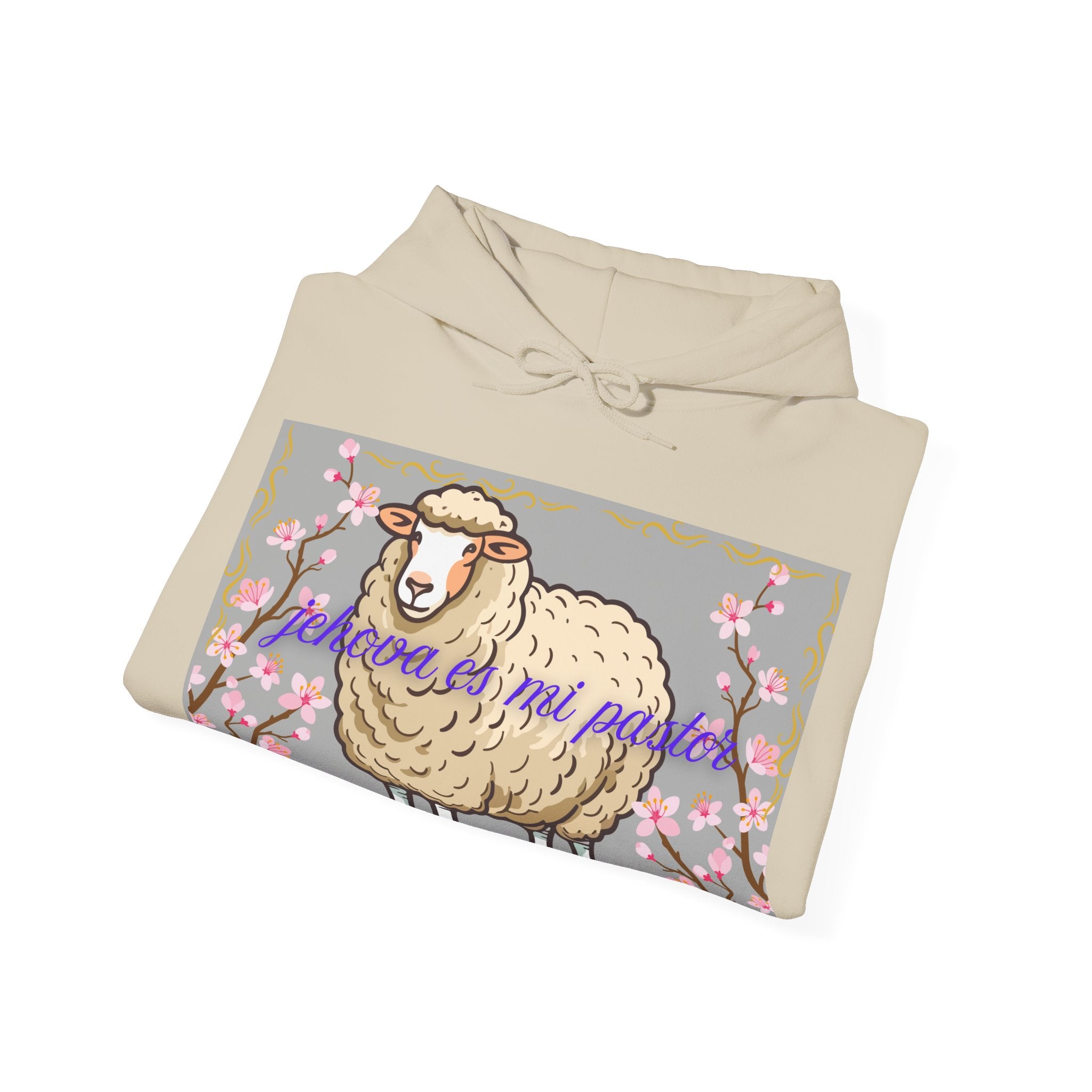Whimsical Sheep Hoodie - Cozy Unisex Sweatshirt, Cute Gift for Animal Lovers, Spring Fashion, Perfect for Easter, Casual Wear