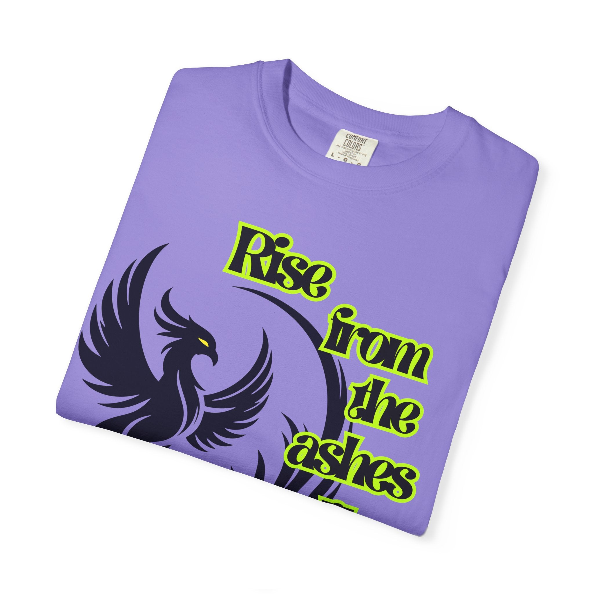 Phoenix Graphic Unisex T-shirt - Empowering 'Rise from the ashes like the phoenix' Design, Casual Wear, Gift for Resilience, [...]