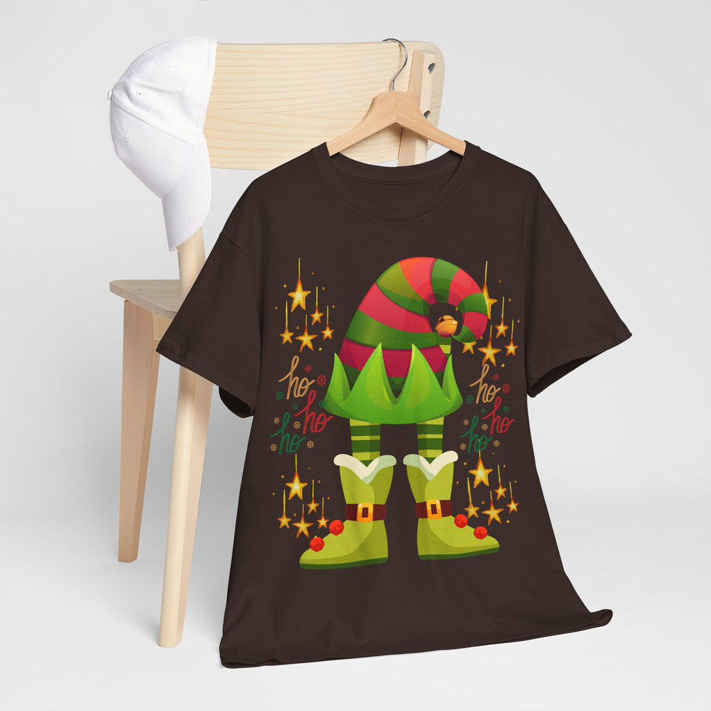 Elf Legs T-Shirt — Cute Christmas 'Ho Ho Ho' Holiday Tee