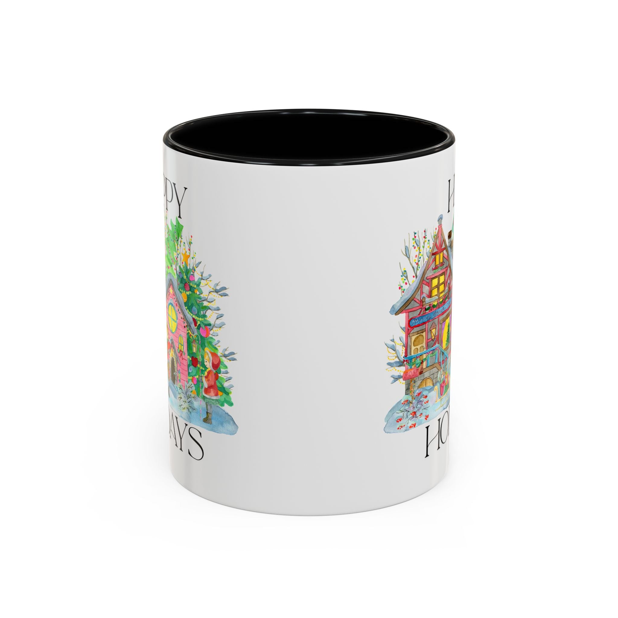 Festive Holiday Coffee Mug - Perfect Gift for Christmas, Winter Decor, Cozy Home Vibe, Holiday Gatherings, Cheerful Sips