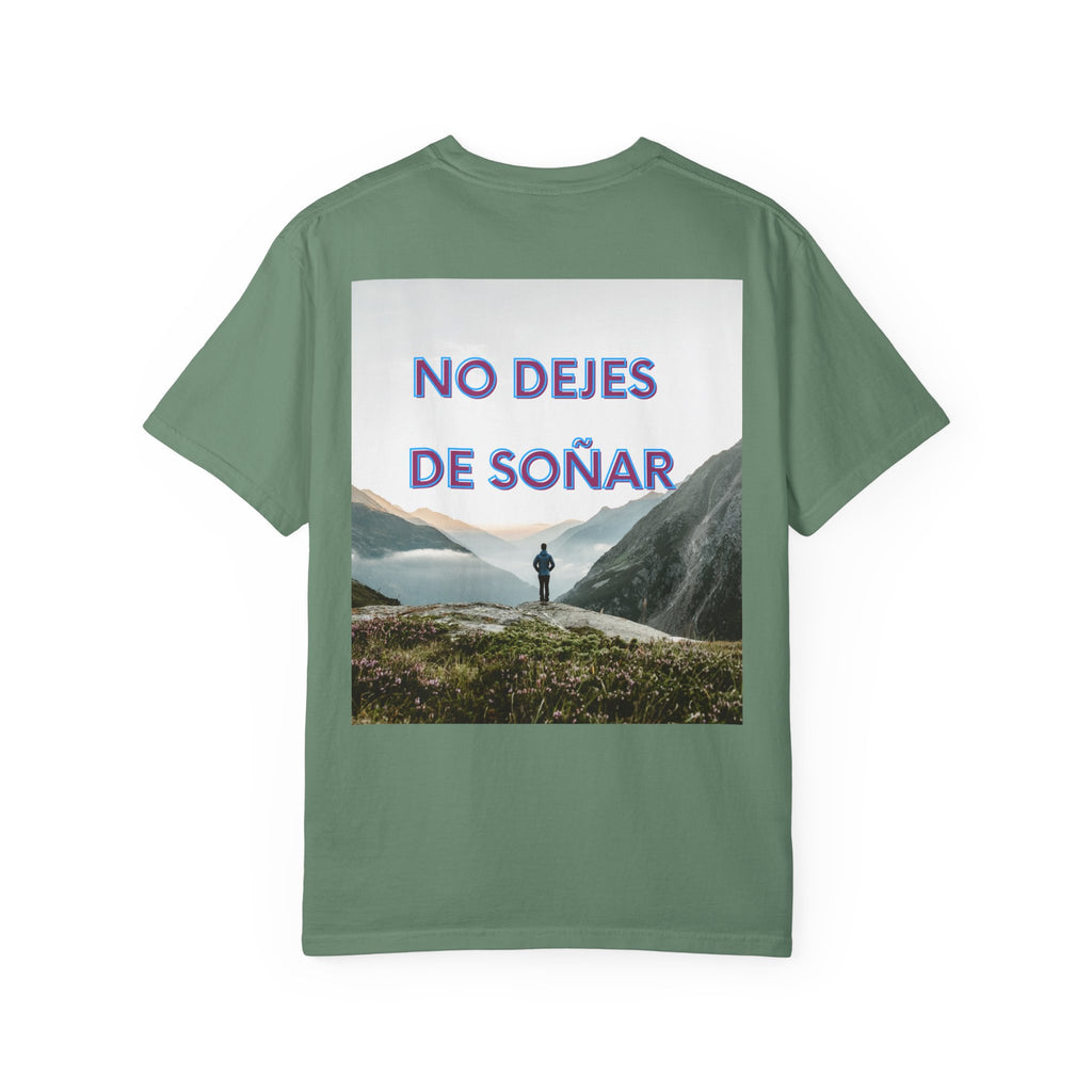 Inspirational Unisex T-Shirt | No Dejes de Soñar | Gift for Dreamers, Casual Wear, Motivational Quote, Life Goals, Dreamer Apparel