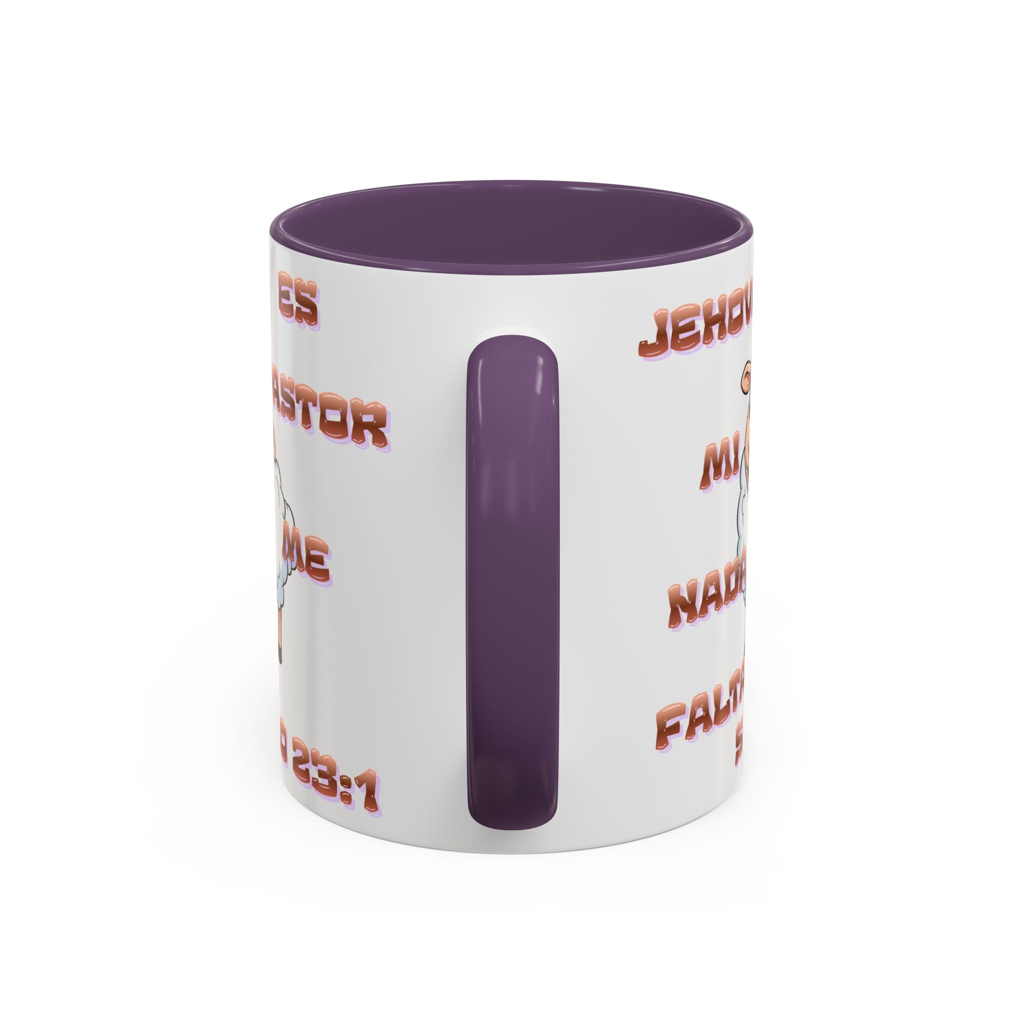 Jehová Es Mi Pastor Coffee Mug — Salmo 23:1 Spanish Christian Accent Mug