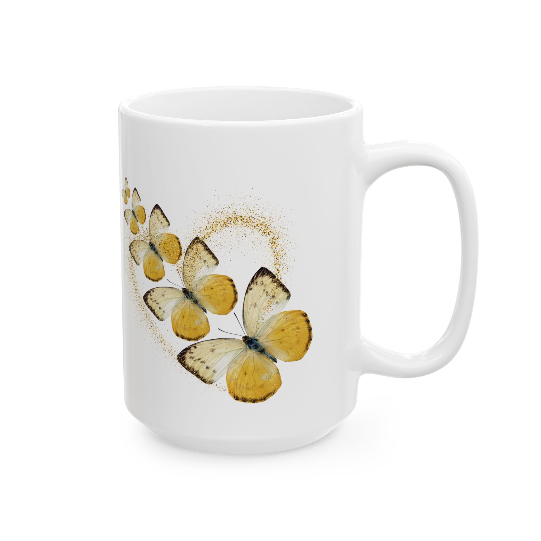 butterflyPower Ceramic Mug, butterfly Coffee Cup, Nature Lover Gift, Tea Mug, Home Decor, Gift for Her