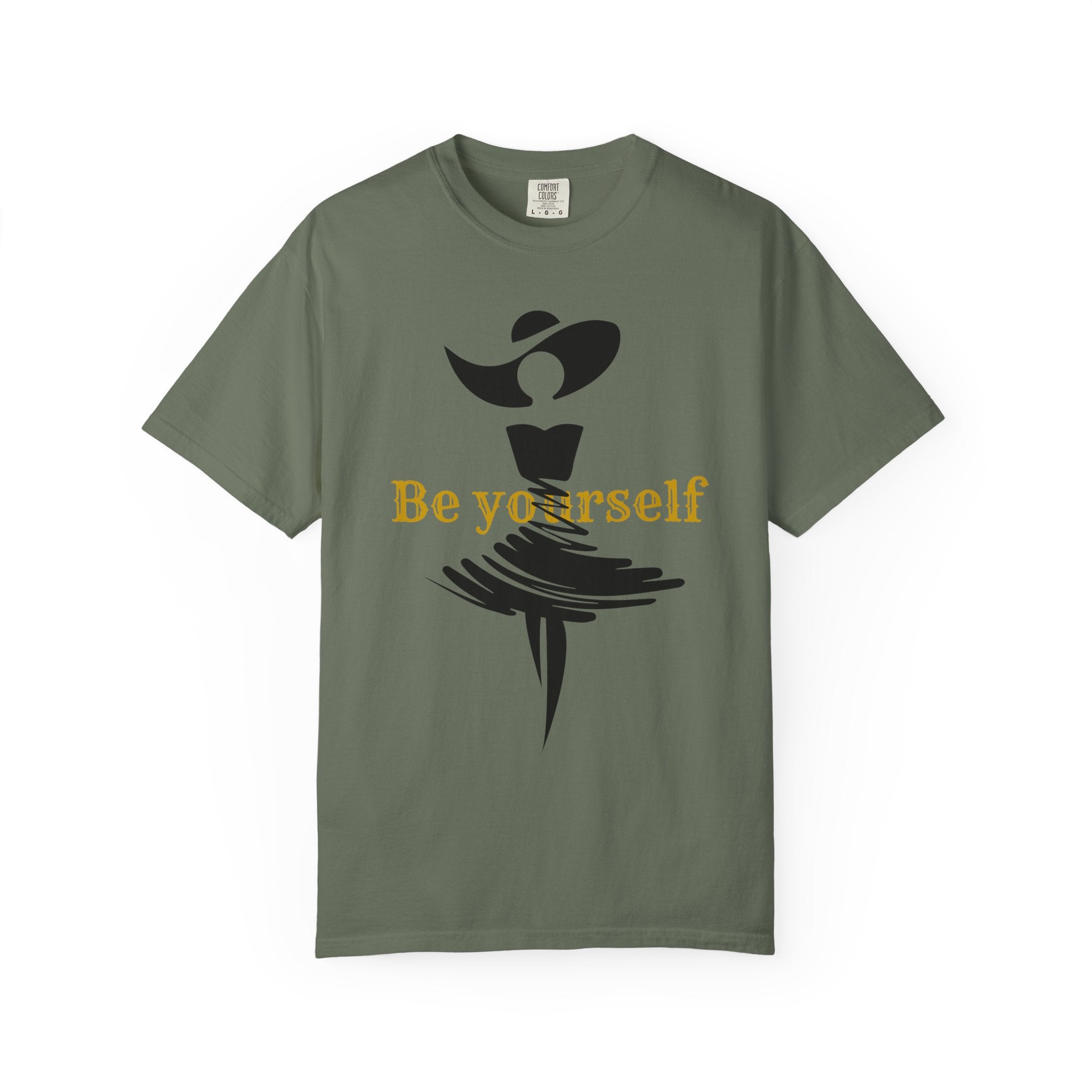 Be Yourself  Garment-Dyed T-shirt - Inspirational Tee for Empowerment, Self-Expression, Casual Wear, Gifts for Friends, [...]