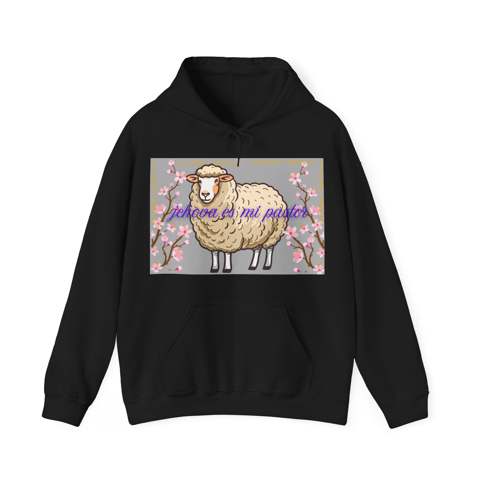 Whimsical Sheep Hoodie - Cozy Unisex Sweatshirt, Cute Gift for Animal Lovers, Spring Fashion, Perfect for Easter, Casual Wear